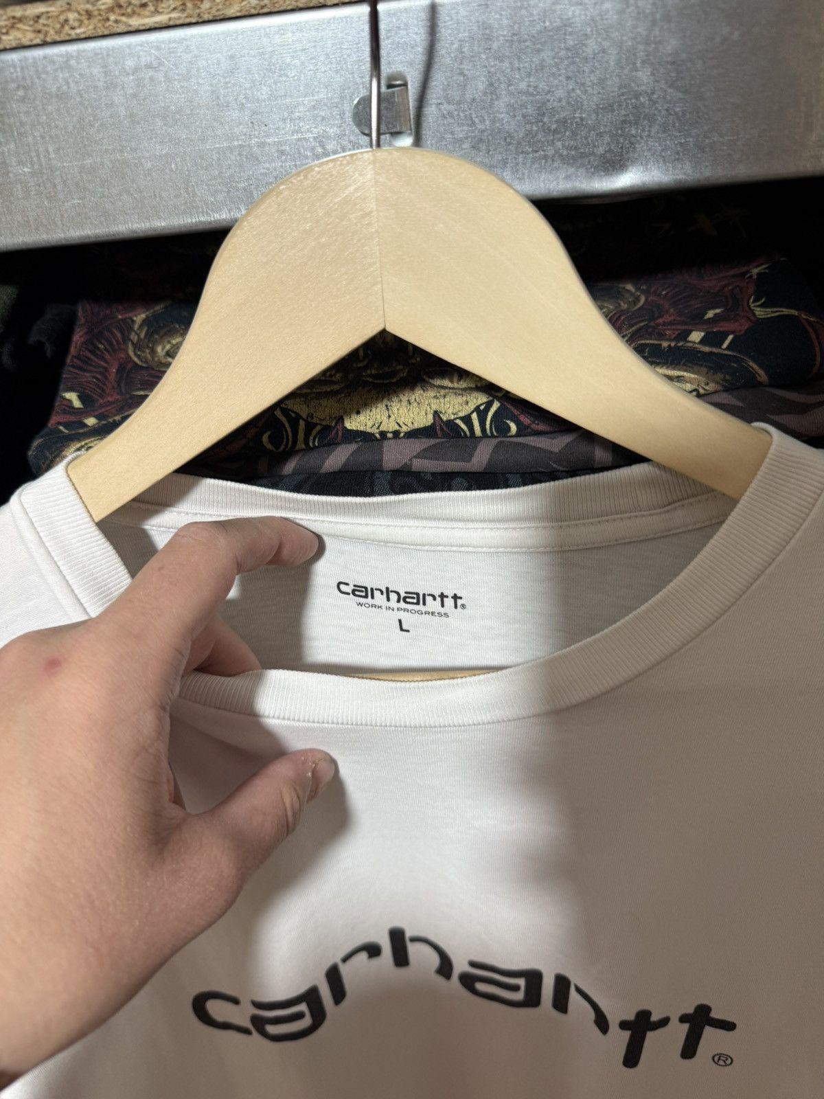 Carhartt Wip Rare Carhartt WIP Logo Outdoor T-Shirt Y2K Hype Size US XL / EU 56 / 4 - 4 Thumbnail