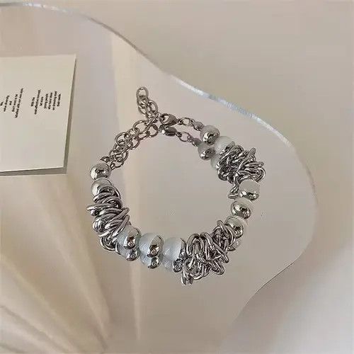 Other Metal Tie Knot Chain Bracelet Size ONE SIZE - 4 Thumbnail