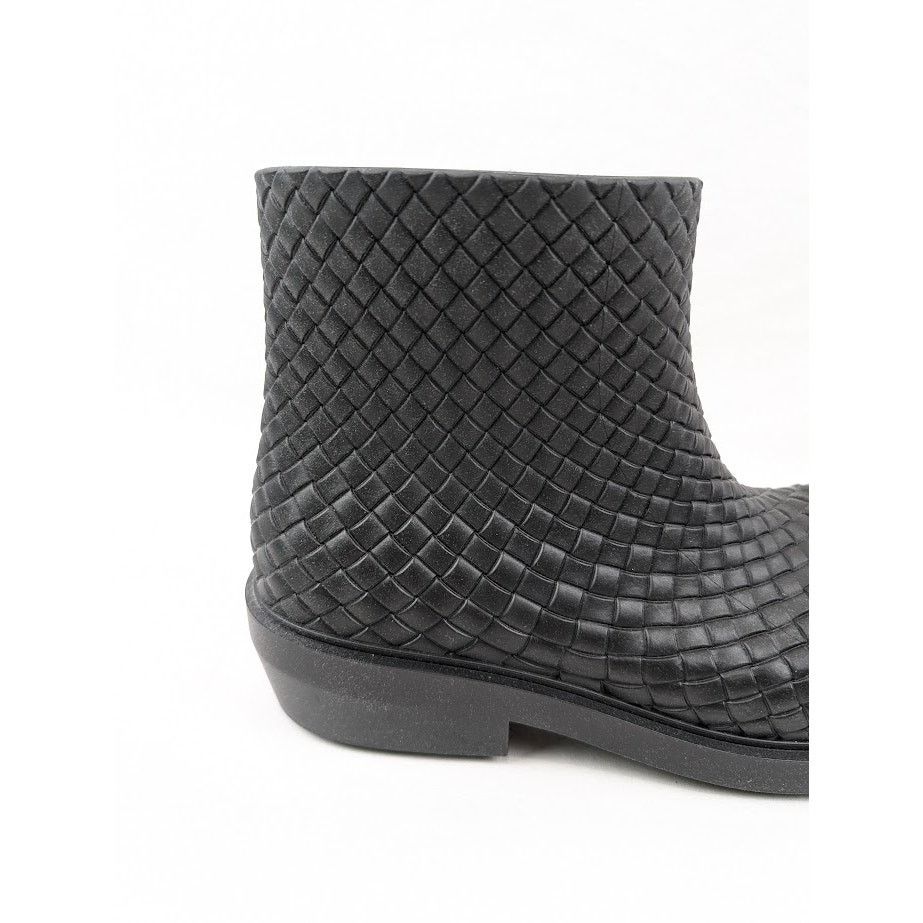 Bottega Veneta o1rshd1 Fireman Ankle Boots in Black Size US 8 / EU 41 - 4 Thumbnail