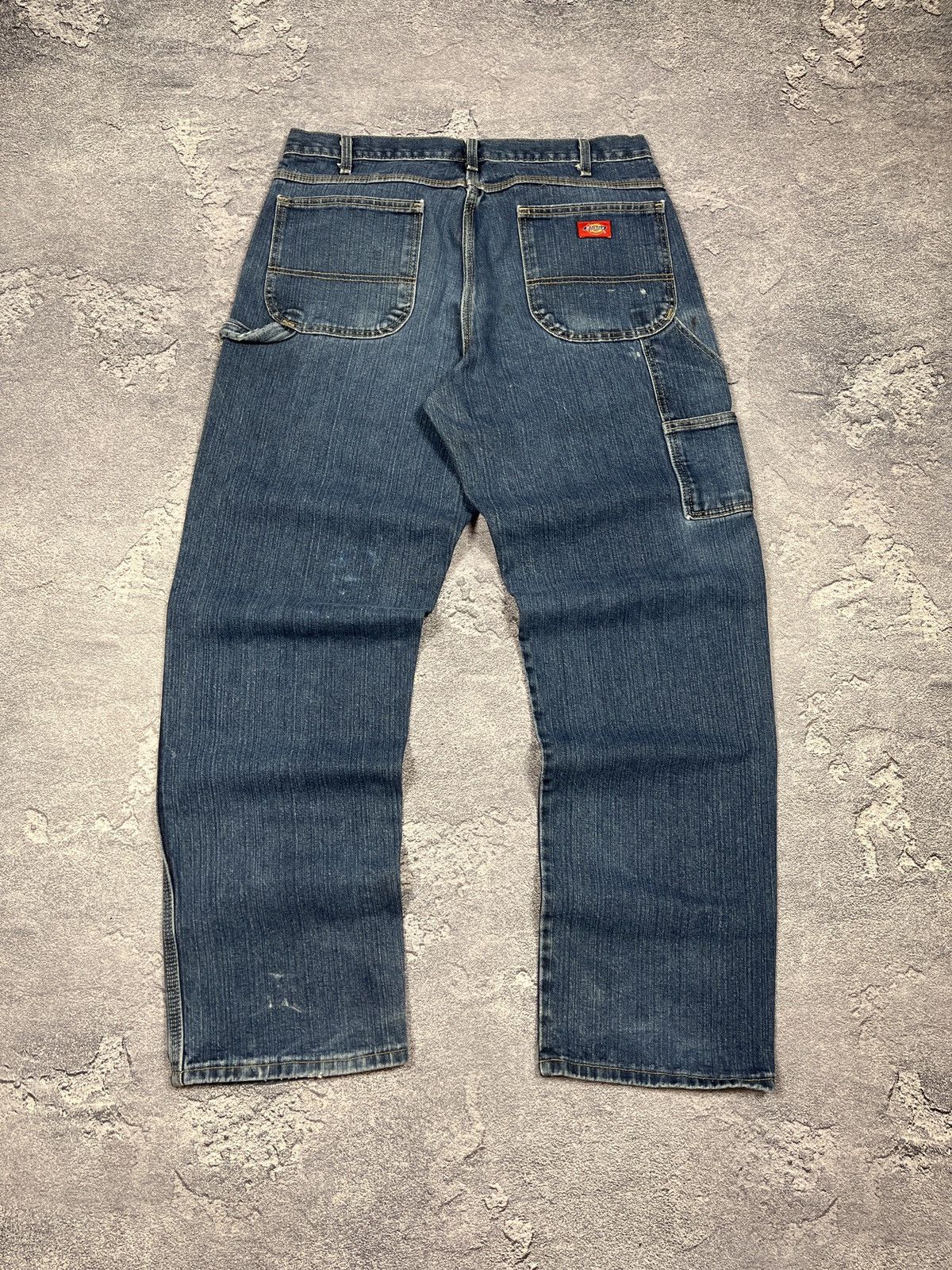 Dickies Carpenter Work Pants Blue Jeans