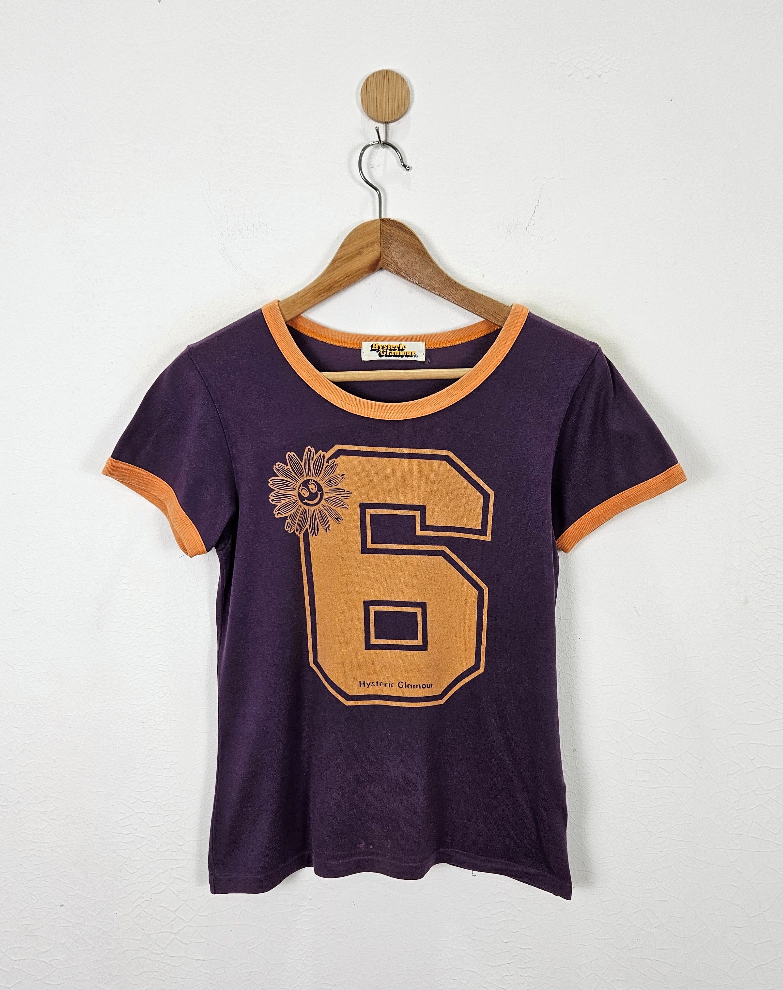 Hysteric Glamour Hysteric Glamour Sunflower ringer shirt Size XS / US 0-2 / IT 36-38 - 1 Thumbnail