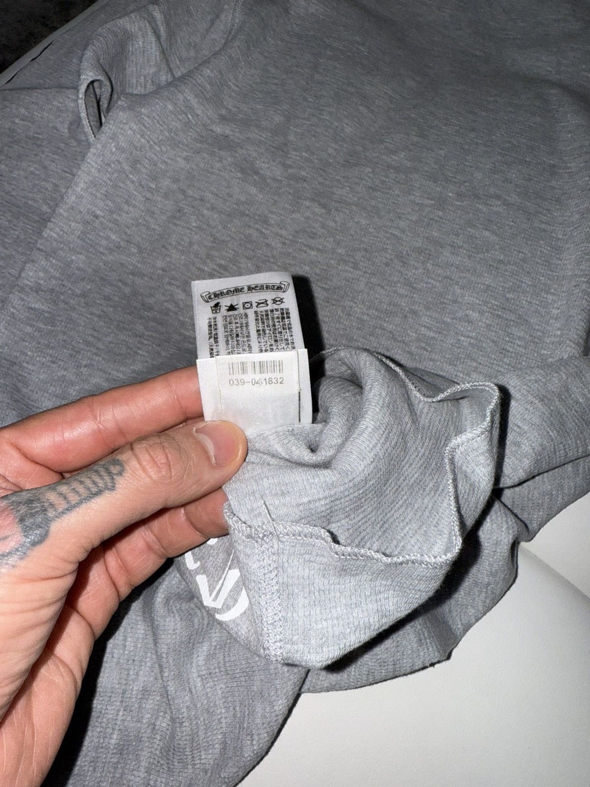 Chrome Hearts Chrome hearts logo thermal long sleeve t shirt Size US XL / EU 56 / 4 - 13 Thumbnail