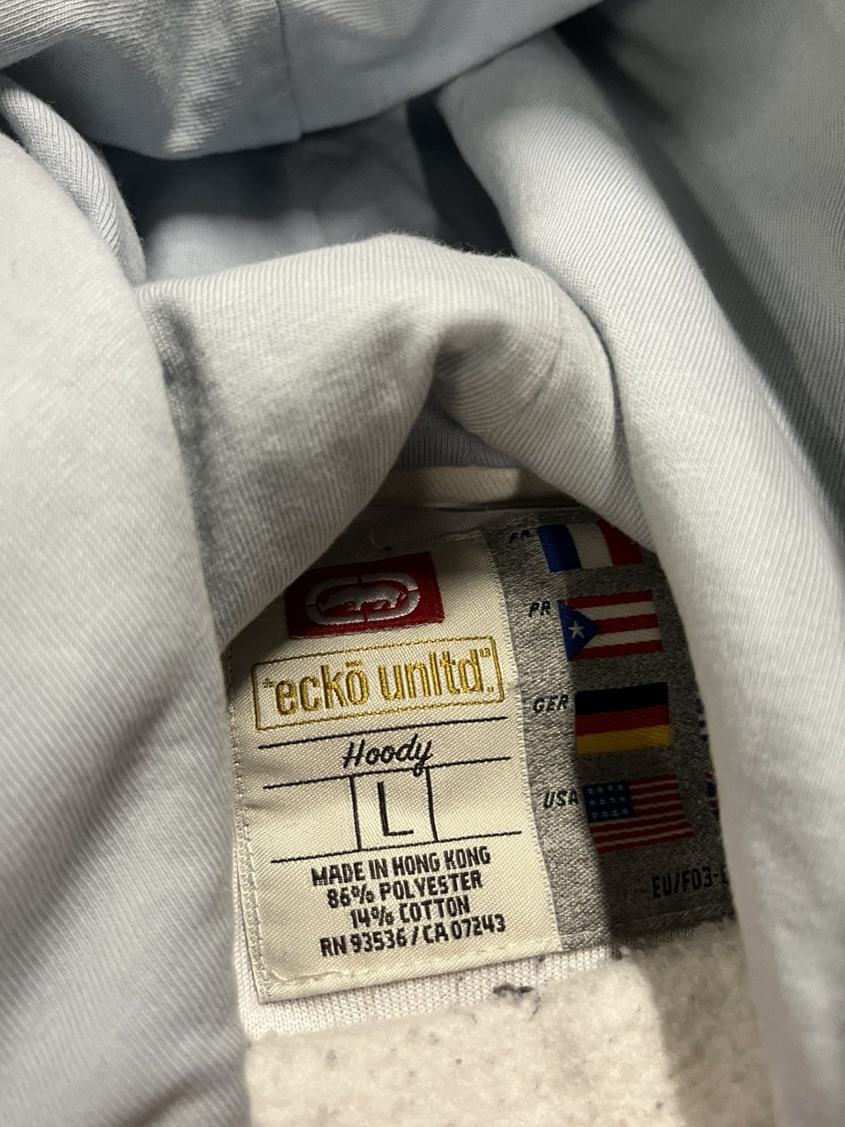 Ecko Unltd. × Vintage Ecko y2k hoodie streetwear skater hip hop rare vintage Size US L / EU 52-54 / 3 - 7 Thumbnail