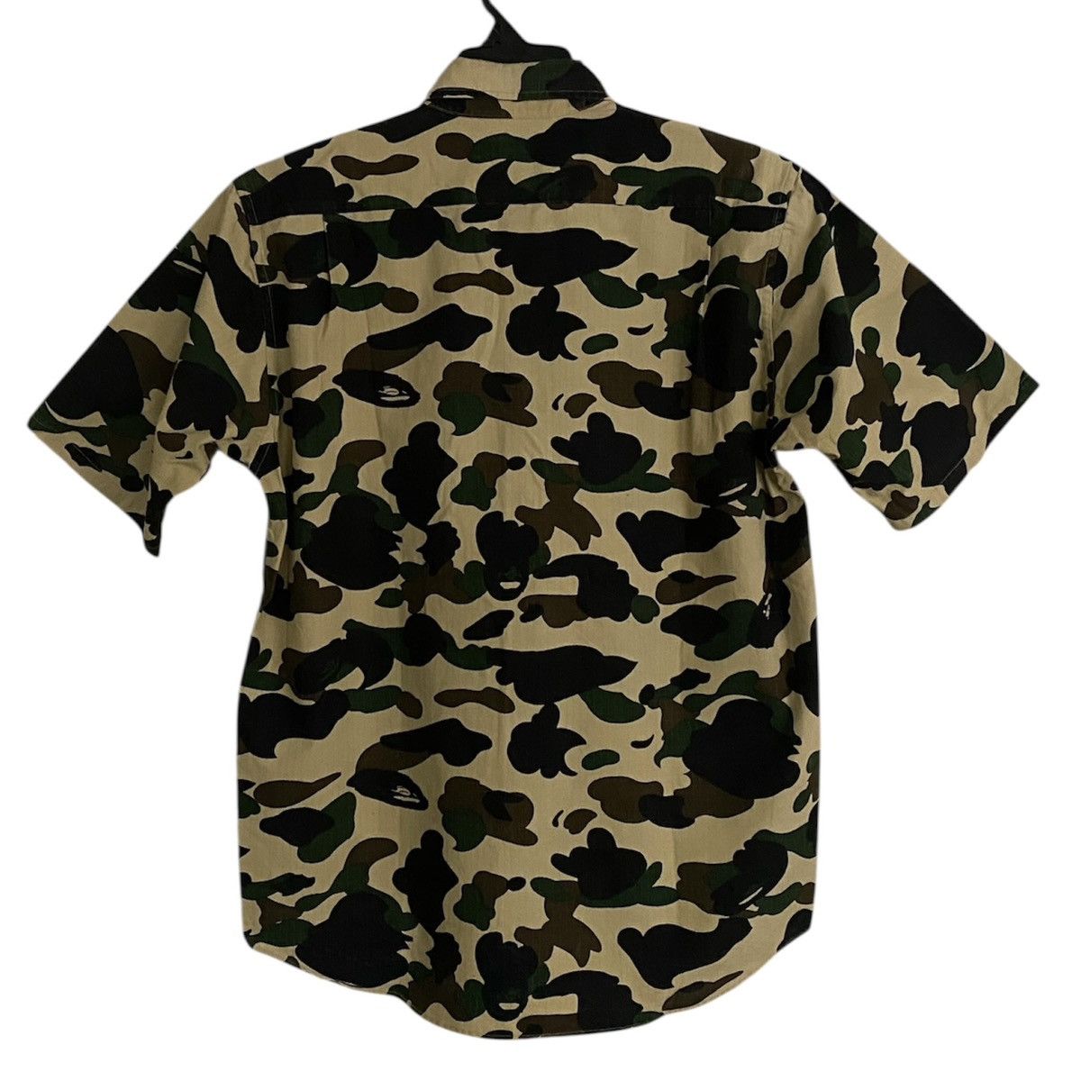 Bape Bape 1ST Yellow Camo Short Sleeve Shirts Size US XL / EU 56 / 4 - 2 Thumbnail