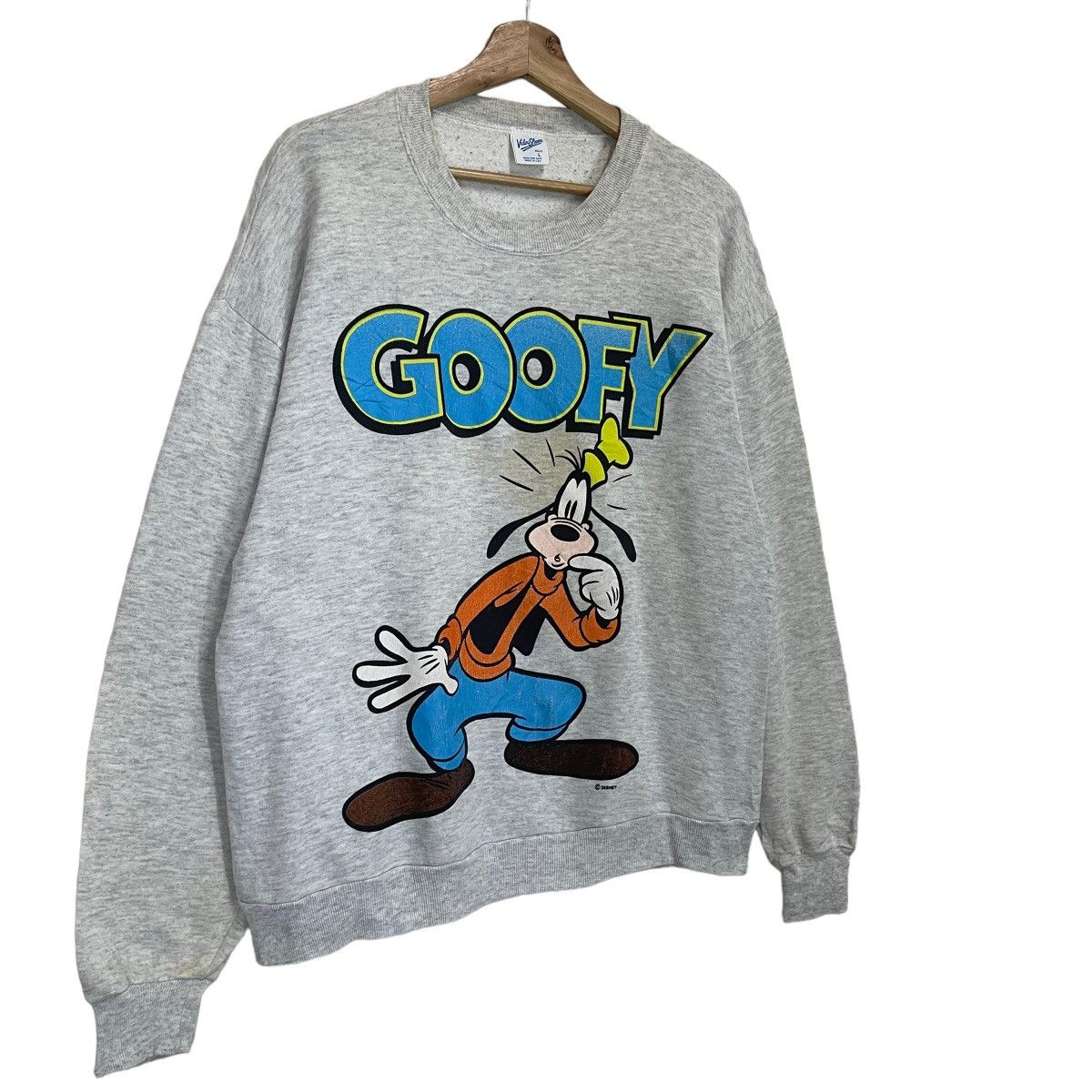 Disney × Vintage Vintage 90s Goofy Big Logo Crewneck Sweatshirt Size US M / EU 48-50 / 2 - 2 Thumbnail