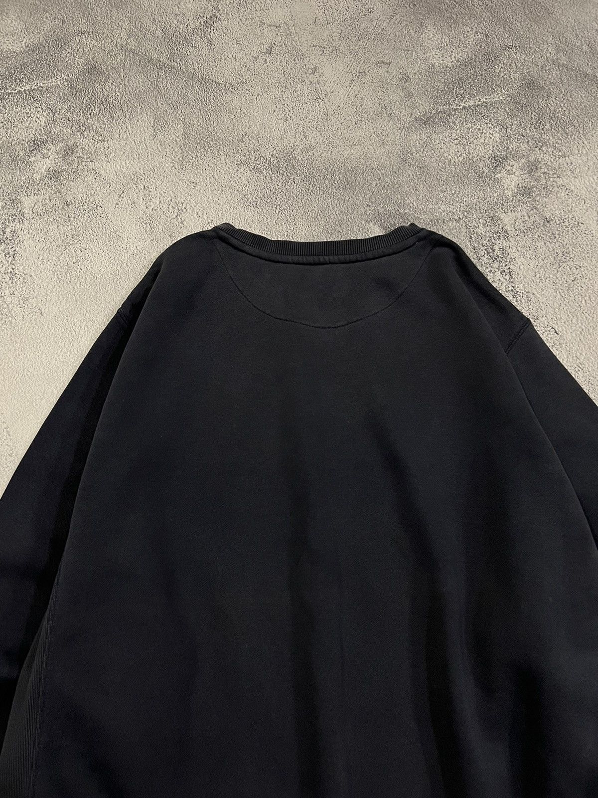 Nike × Vintage Vintage Y2k Nike 💙 Faded Mini Swoosh Sweatshirt 00’s Size US XL / EU 56 / 4 - 11 Thumbnail