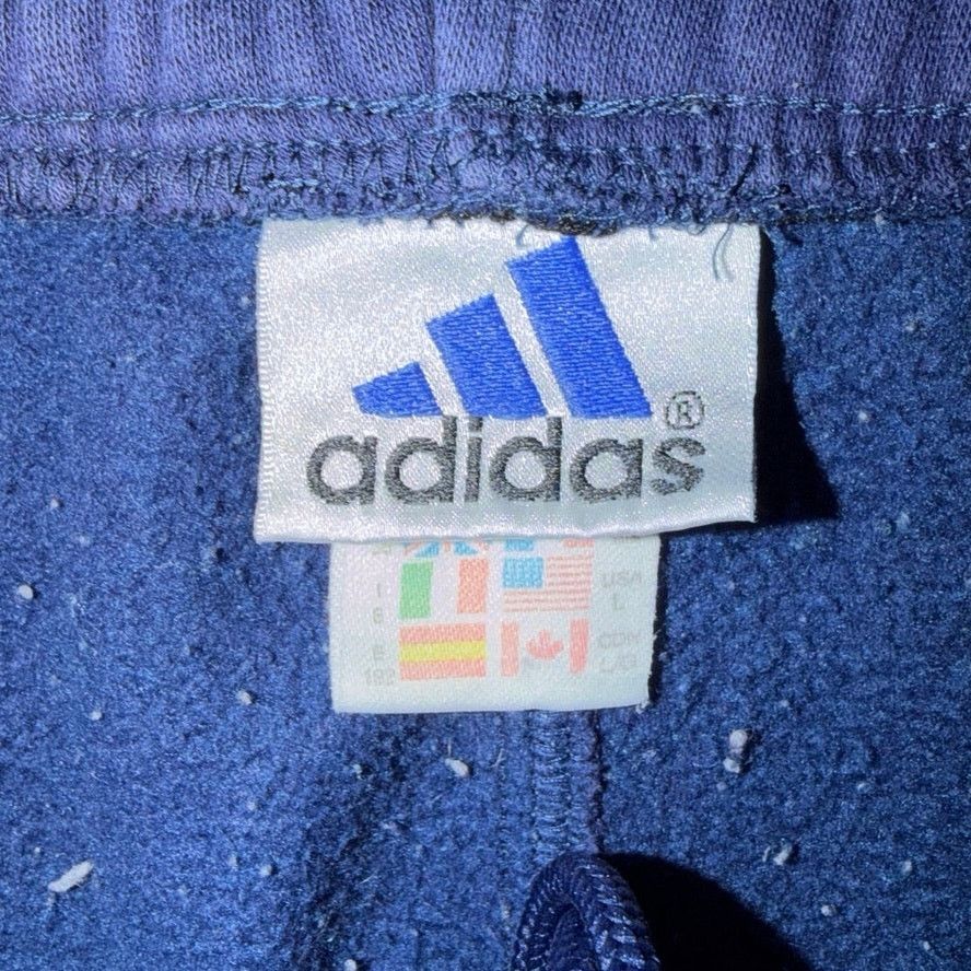 Adidas Adidas Vintage 90s Navy Sweatpants Size Mens Large Size US 36 / EU 52 - 3 Thumbnail