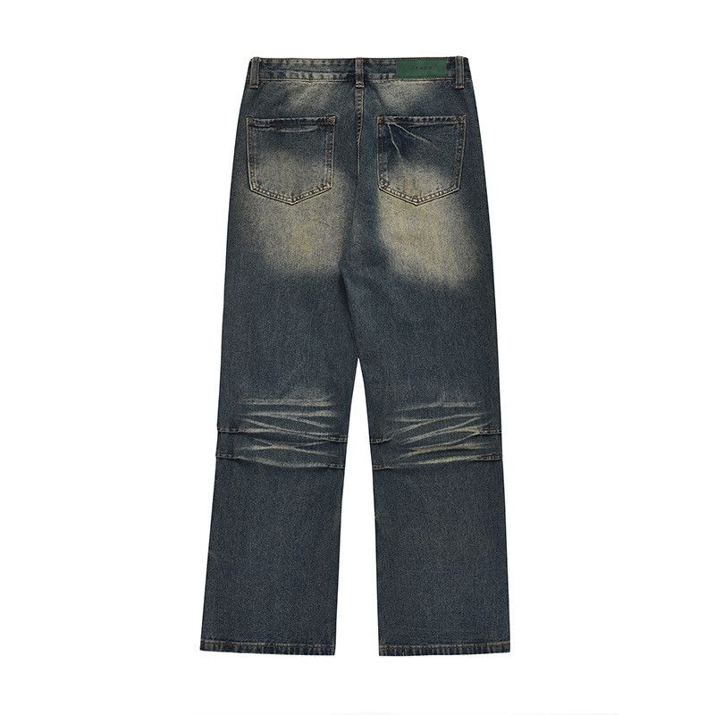 Vintage American retro gradient vibe distressed flared jeans Size US 32 / EU 48 - 2 Thumbnail