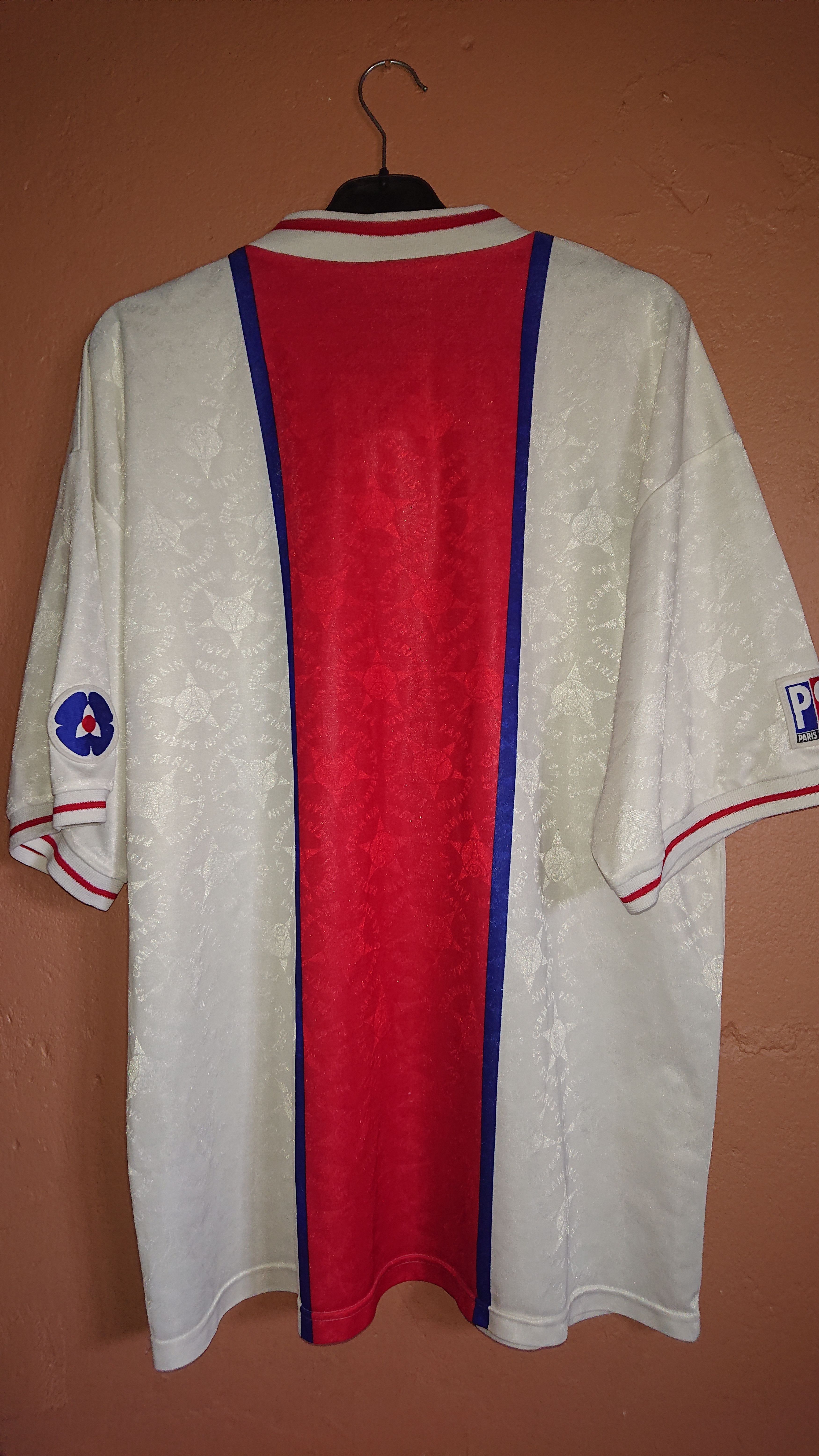 Jersey × Rare × Vintage PSG 1995 NIKE SPONSORLESS AWAY SHIRT XLARGE ...