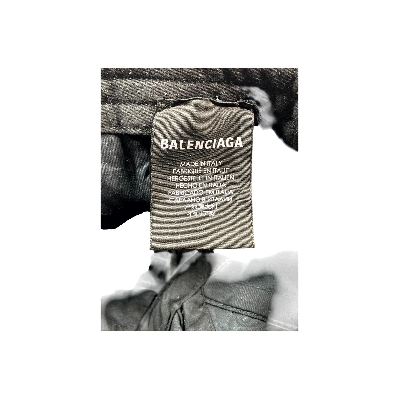 Balenciaga Balenciaga Crew Black Cap Size ONE SIZE - 6 Thumbnail