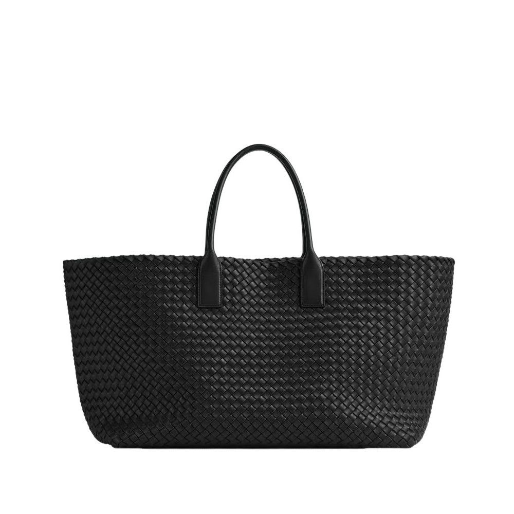 Bottega Veneta BOTTEGA VENETA Cabat Large $13500 Black Leather Tote Bag New Size ONE SIZE - 1 Thumbnail