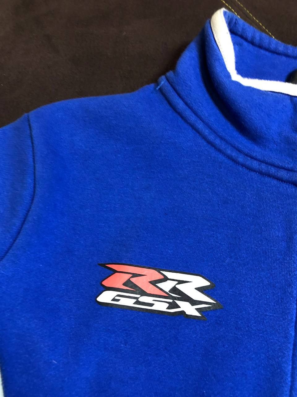 Vintage Vintage Suzuki Motorcycle Racing Track sweatshirt full zip Size US M / EU 48-50 / 2 - 8 Thumbnail