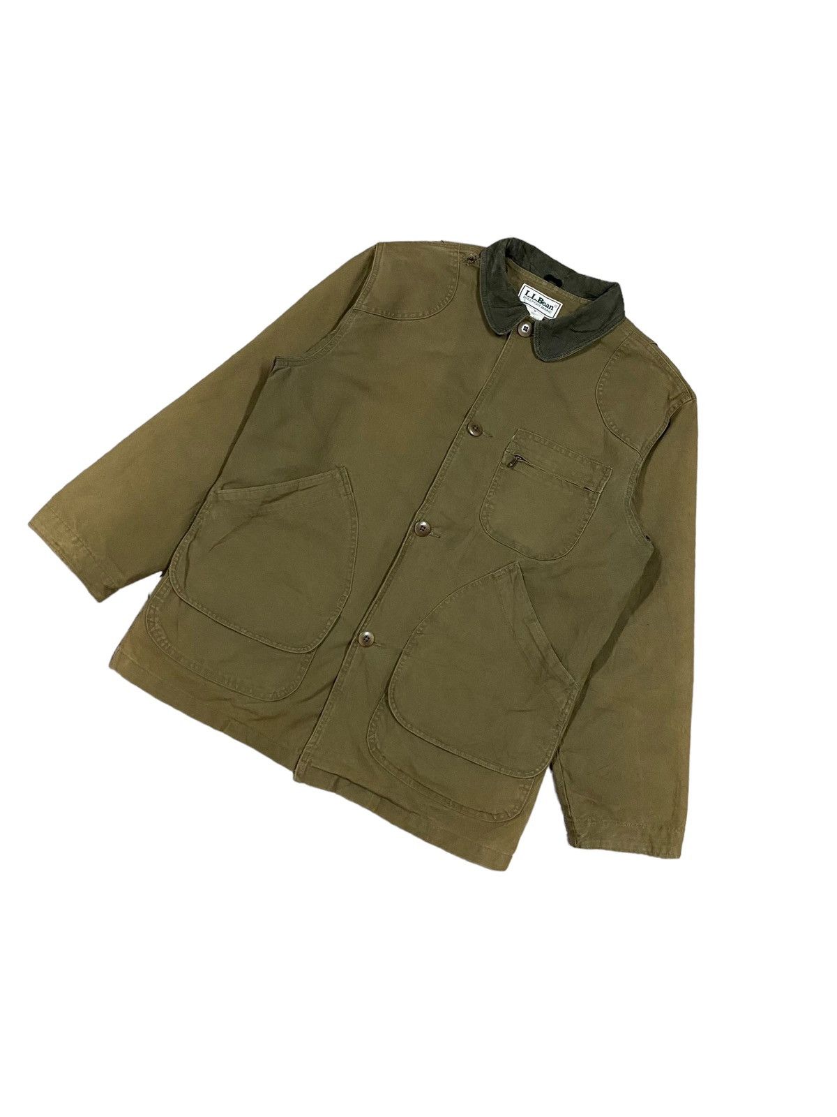 L.L. Bean Vtg🔥80s LL.Bean Barn Hunting Field Cotton Multipocket Jacket Size US M / EU 48-50 / 2 - 14 Thumbnail