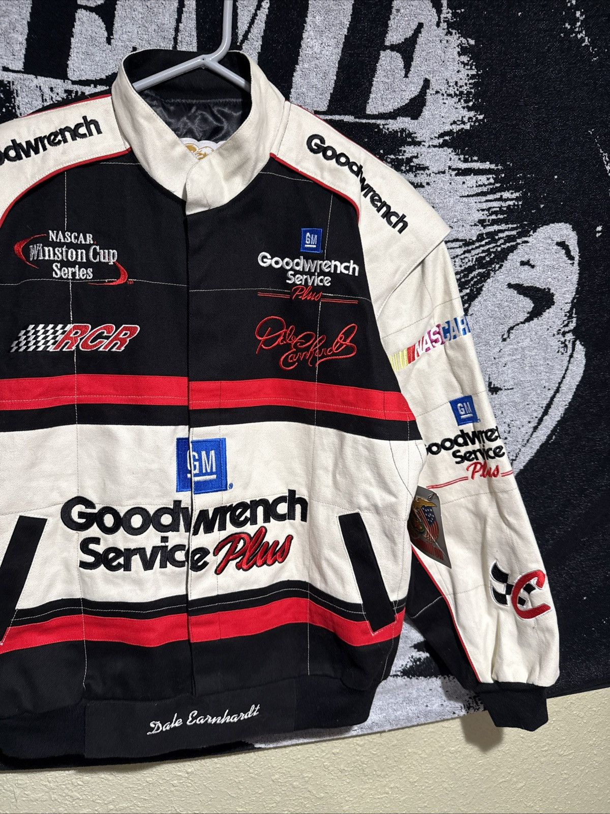 Jeff Hamilton NWT VTG 90’s Jeff Hamilton Jacket Sz L Dale Earnhardt Sr. Size US L / EU 52-54 / 3 - 3 Thumbnail