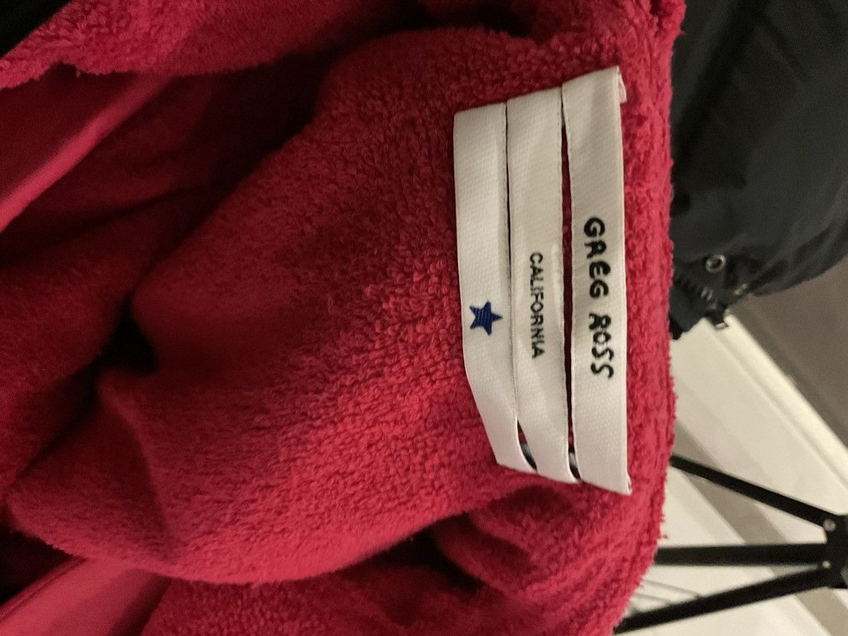 Greg Ross Greg Ross red towel hoodie oversized bomber Size US S / EU 44-46 / 1 - 6 Thumbnail