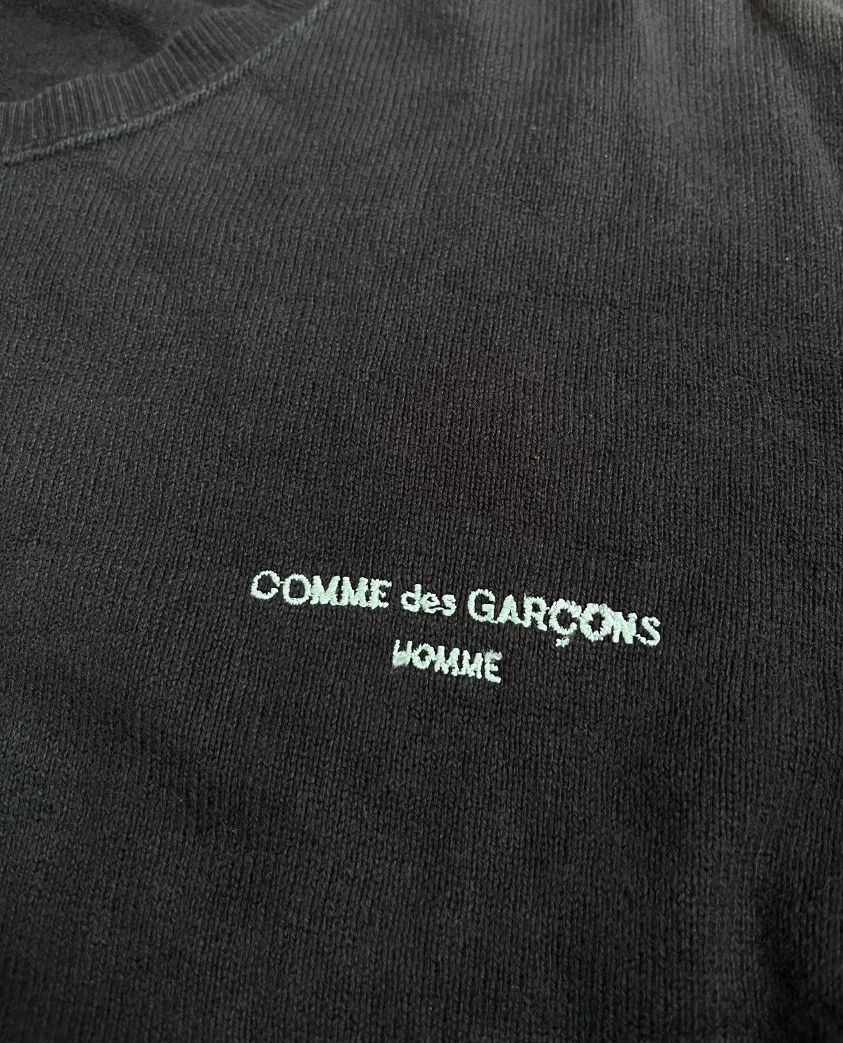 Comme des Garcons Vintage cdg homme logo embroidered sweatshirt Size US M / EU 48-50 / 2 - 2 Thumbnail