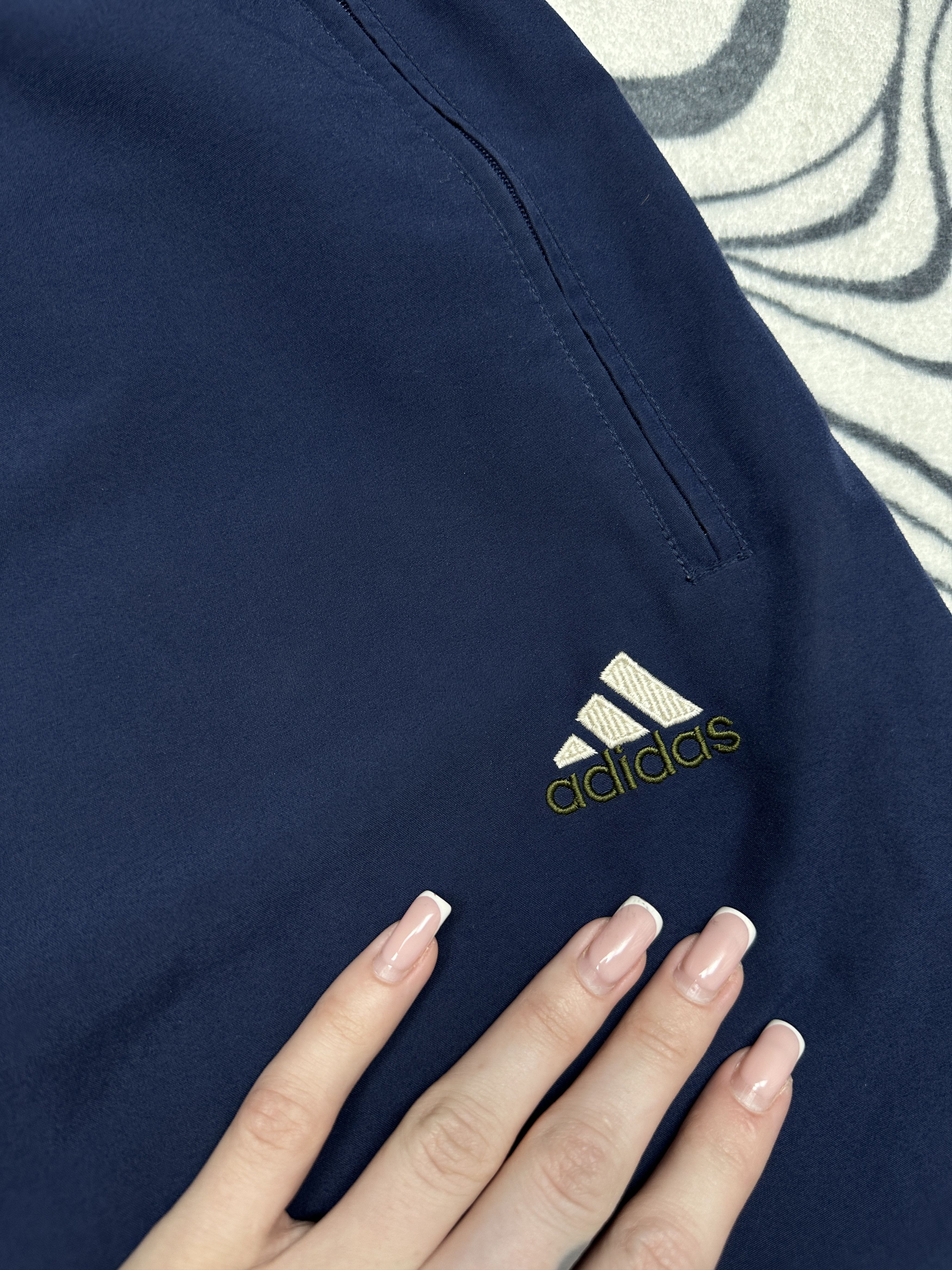 Adidas Adidas Vintage Mens Baggy Nylon Track Pants Y2K Size US 36 / EU 52 - 3 Thumbnail