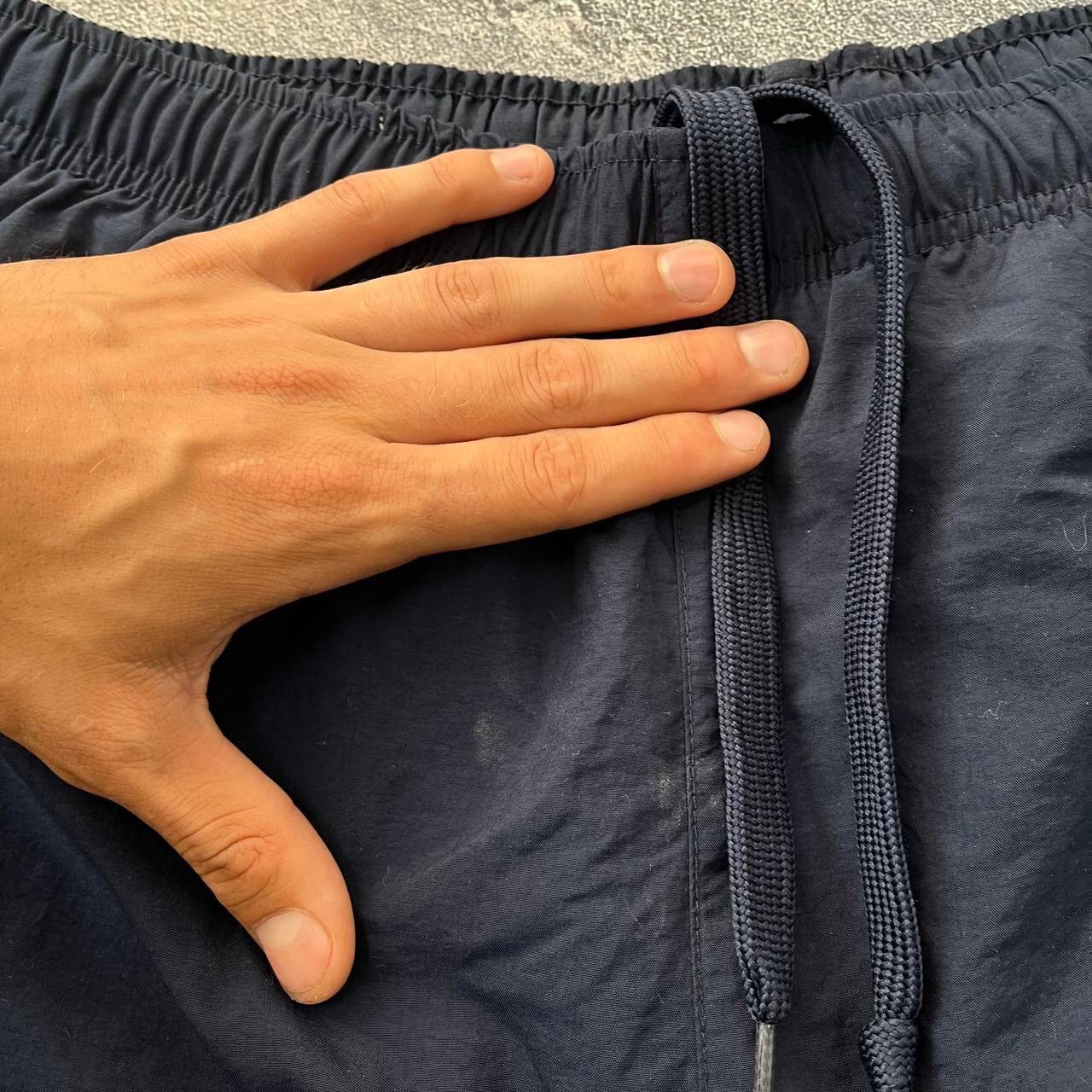 Nike Nike Vintage Track Pants Parashute Blue Windbreake Joggers Size US 33 - 5 Thumbnail