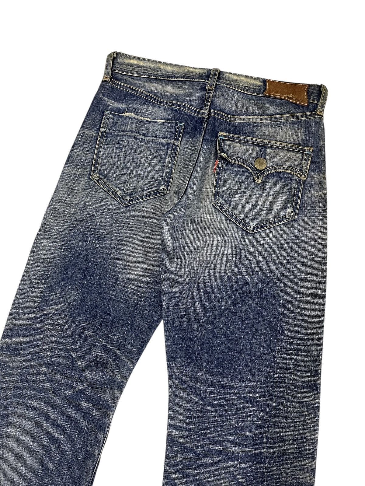 If Six Was Nine Vintage Levis Flare Jeans Size US 28 / EU 44 - 6 Thumbnail