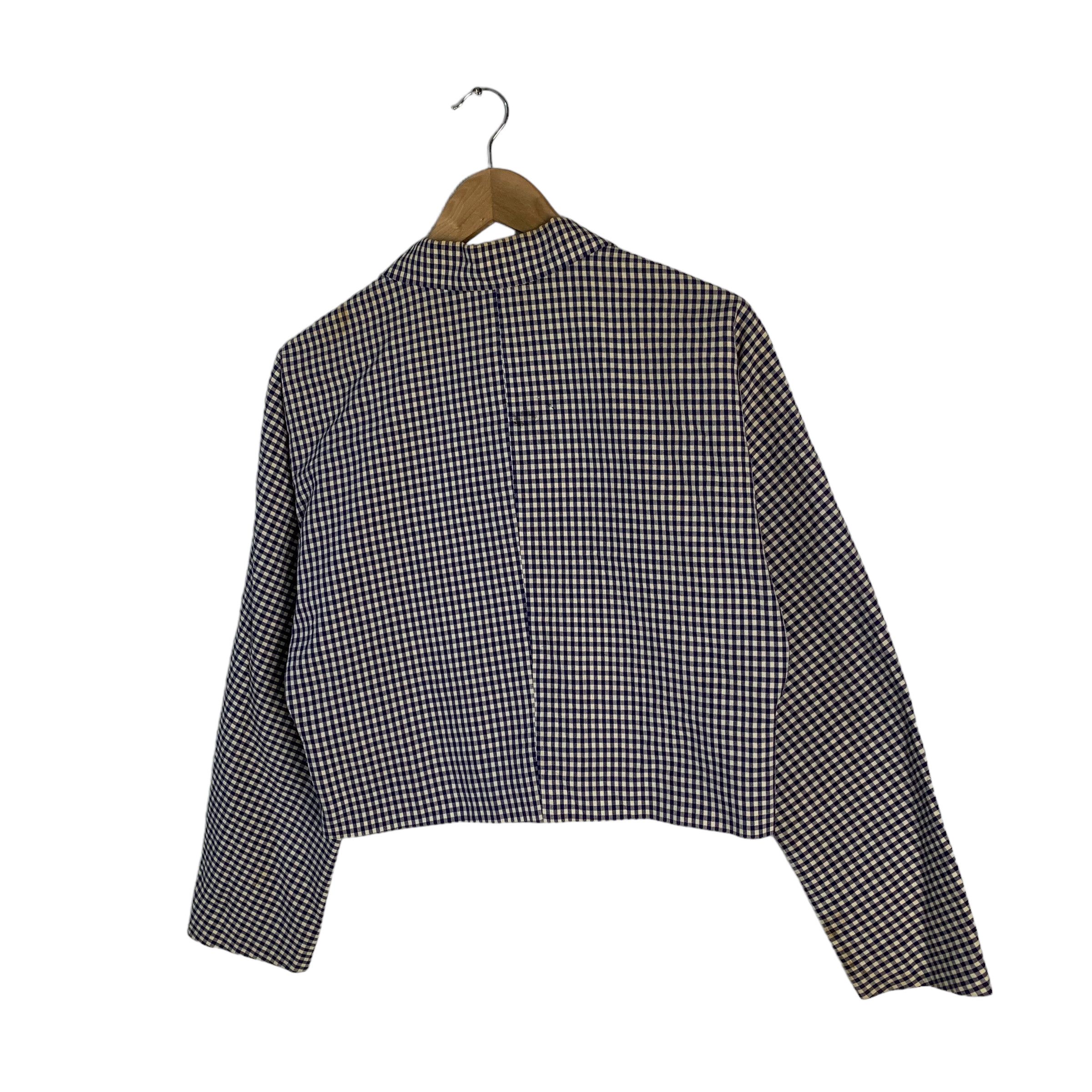 Zucca Zucca Houndstooth Crop Jacket Size M / US 6-8 / IT 42-44 - 9 Thumbnail