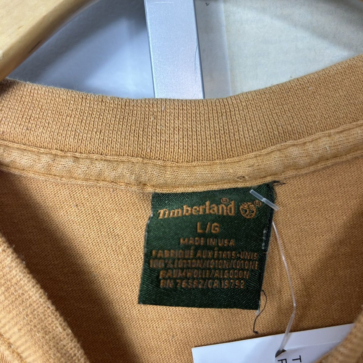 Timberland Vintage 1990s Timberland Graphic T Shirt Made In USA Size US L / EU 52-54 / 3 - 5 Thumbnail