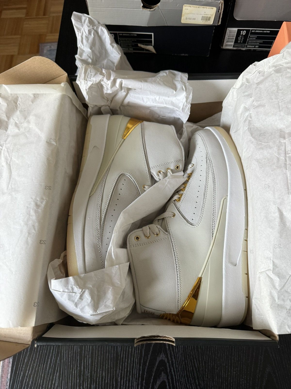 Jordan Brand × Nike Nike air Jordan 2 Quai 54 size 9.5 Size US 9.5 / EU 42-43 - 5 Thumbnail