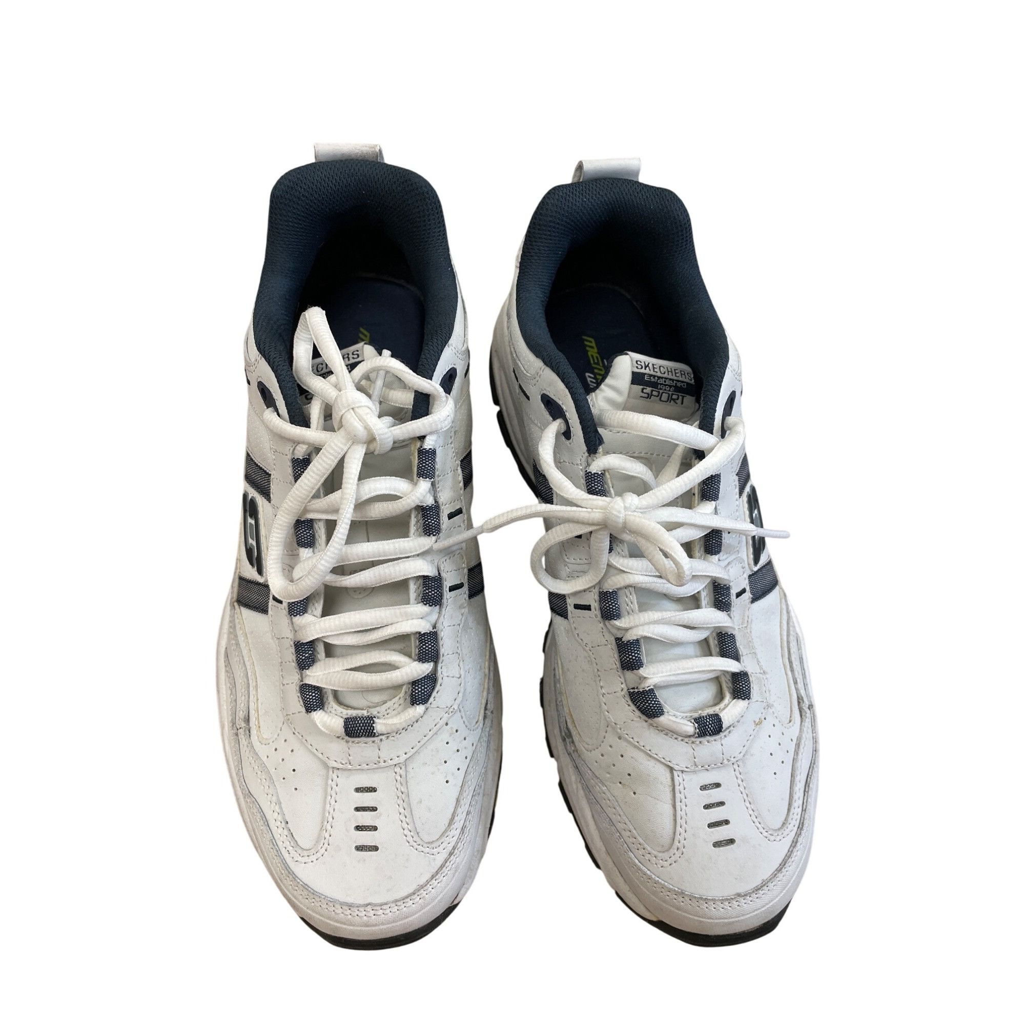 SKECHERS Skechers Sport 51242 Mens white blue sneakers shoes size 9.5 Size US 9.5 / EU 42-43 - 9 Thumbnail