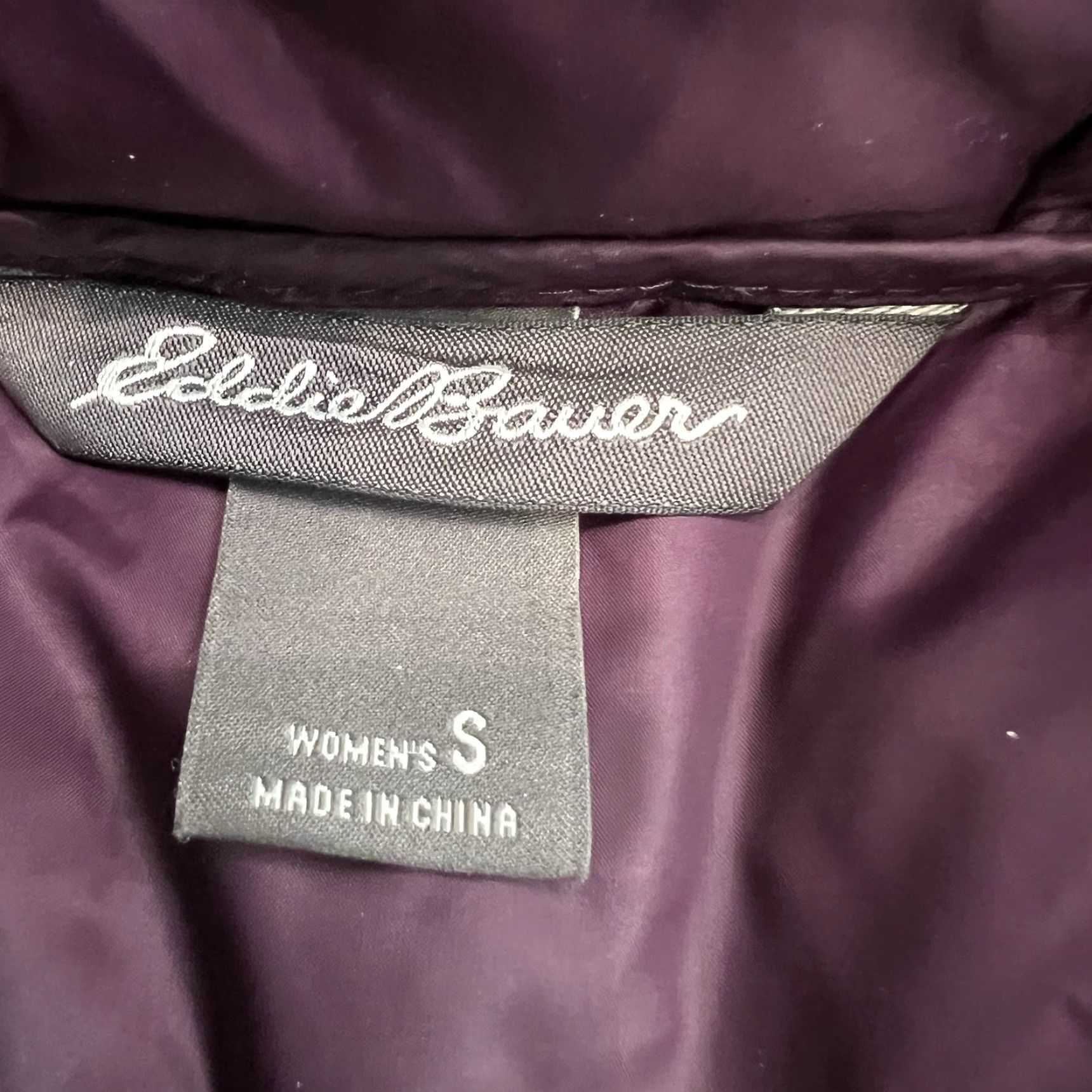 Eddie Bauer Eddie Bauer Jacket Women’s Size Small Maroon Luna Peak Down Parka Puffer EB550 Size S / US 4 / IT 40 - 2 Thumbnail