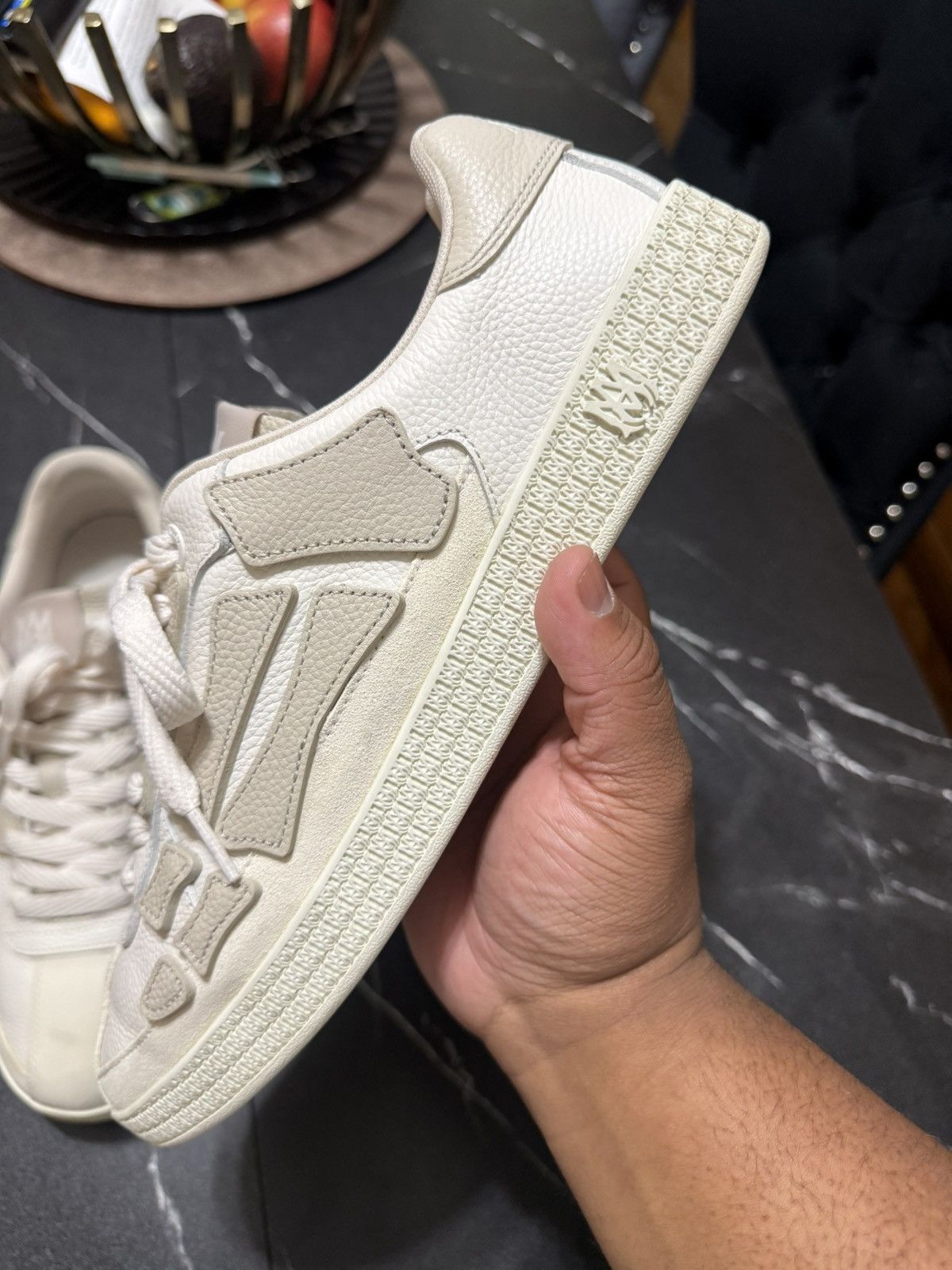 Amiri Amiri Pacific Bones Skeleton Sneakers Size 13 US / 46 EU Size US 13 / EU 46 - 5 Thumbnail