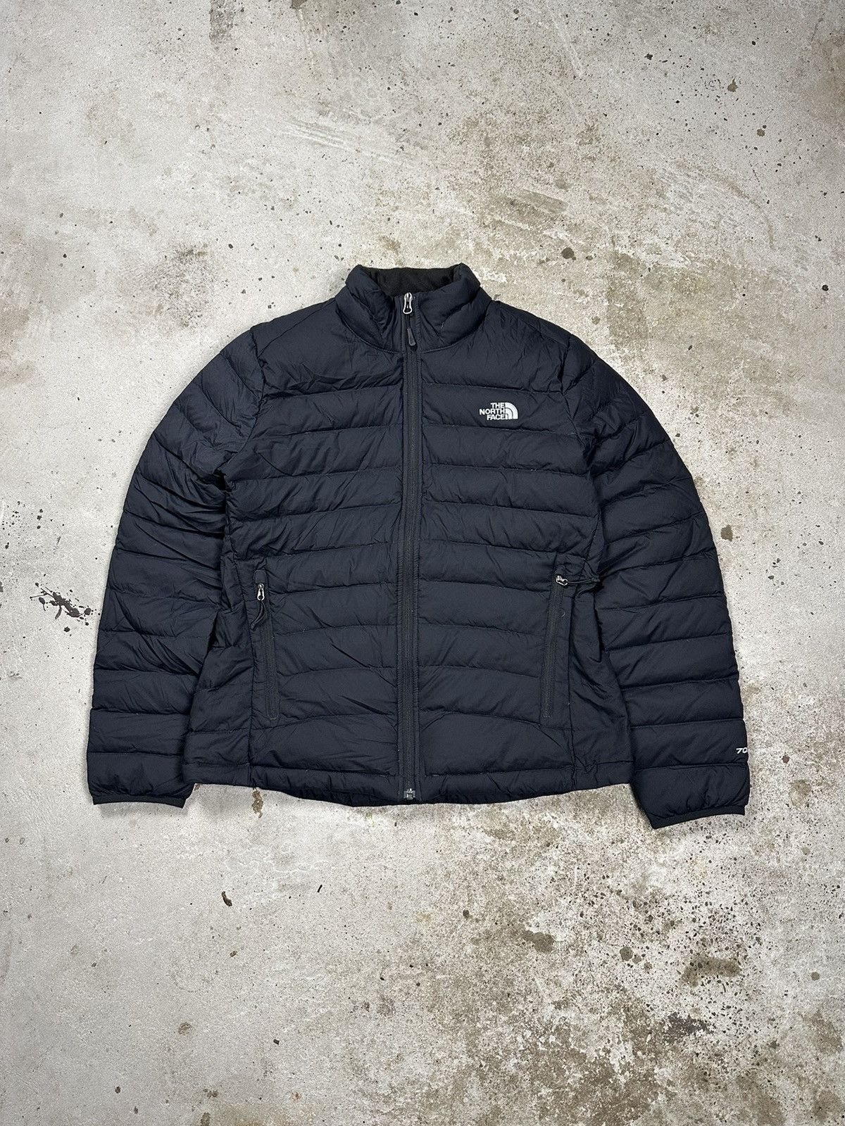 image of The North Face Black Down Jacket 700 Puffer, Women's (Size Large)