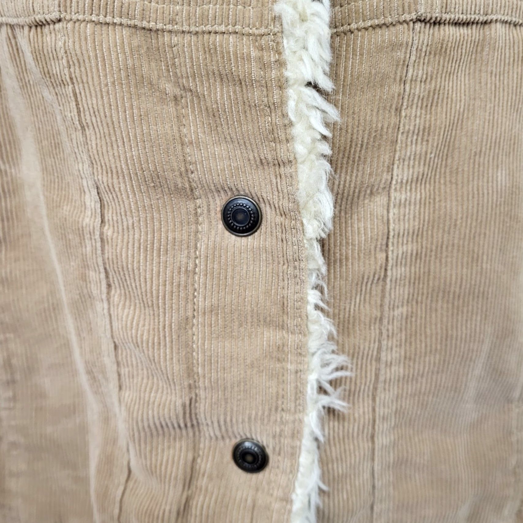 Vintage VINTAGE New York Classics Corduroy Trucker Jacket Women's Medium Faux Fur Y2K Size M / US 6-8 / IT 42-44 - 6 Thumbnail