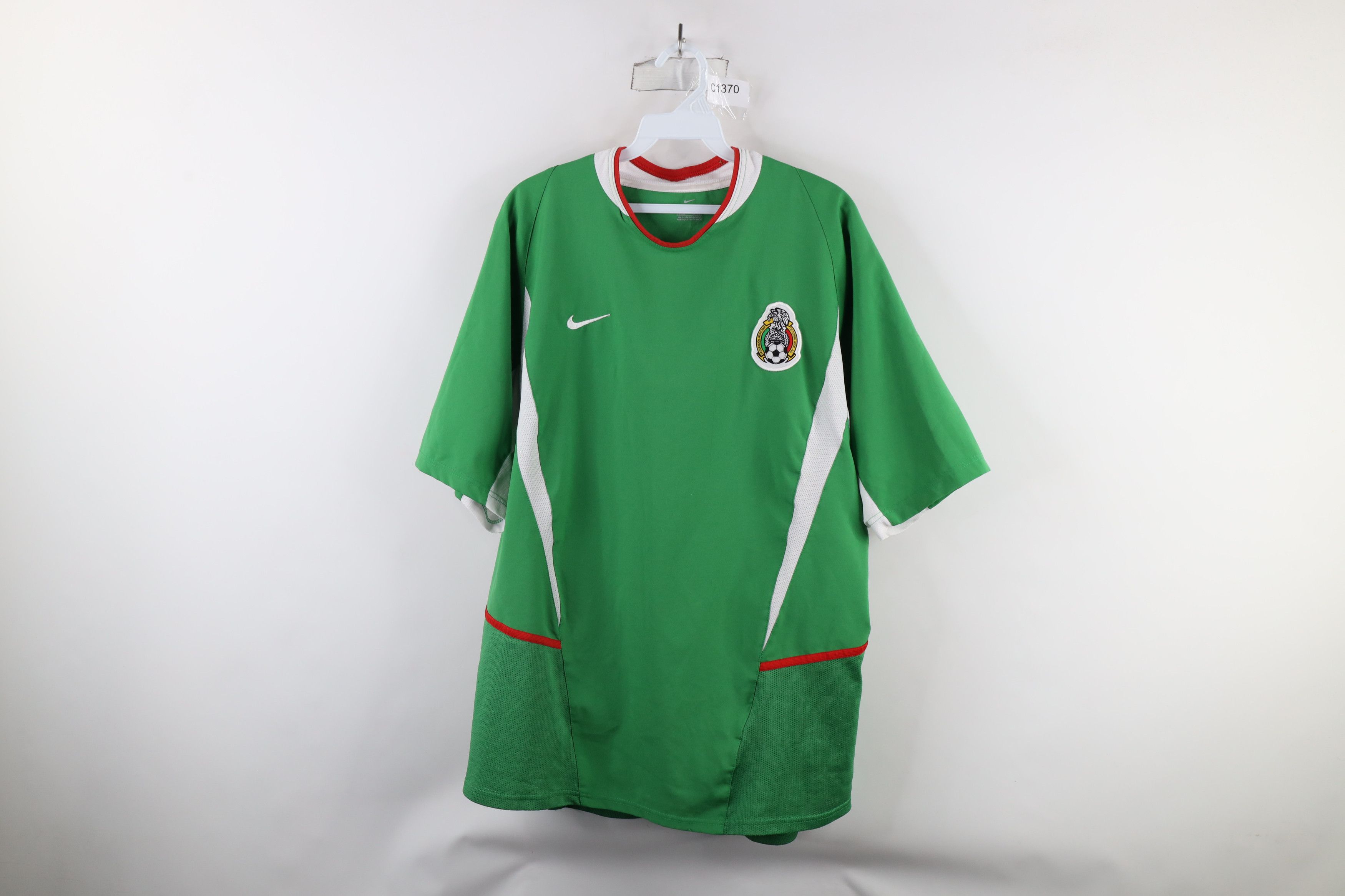 Nike Dri-Fit Mexico newest 2005 Player Signatures Jersey Large