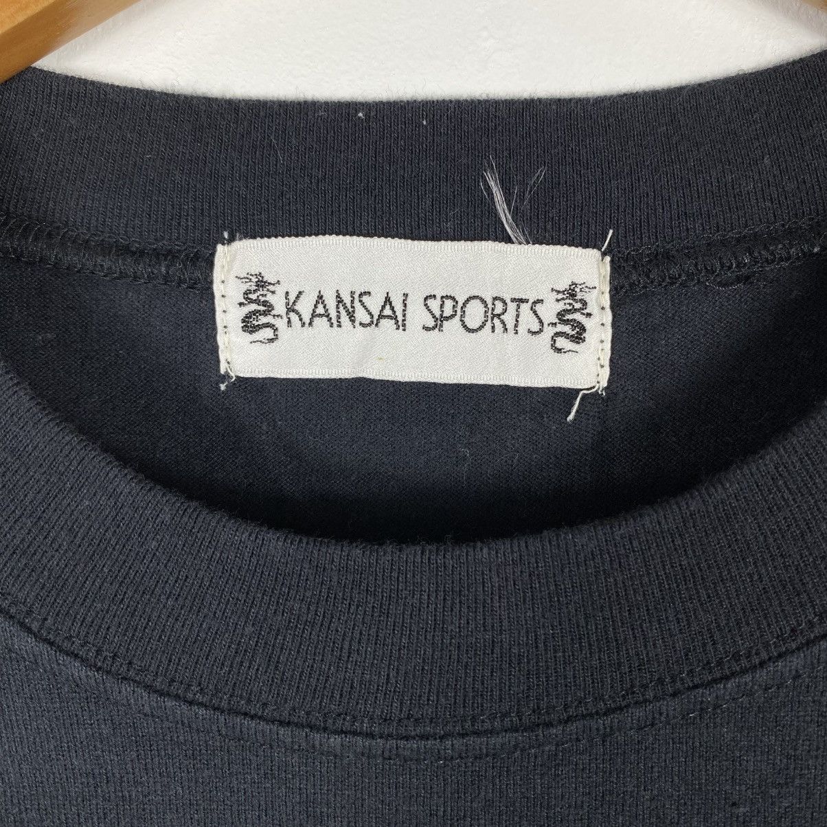 Kansai Yamamoto Vintage 80's KANSAI SPORTS Big Spellout Graphic Tee Size US M / EU 48-50 / 2 - 6 Thumbnail