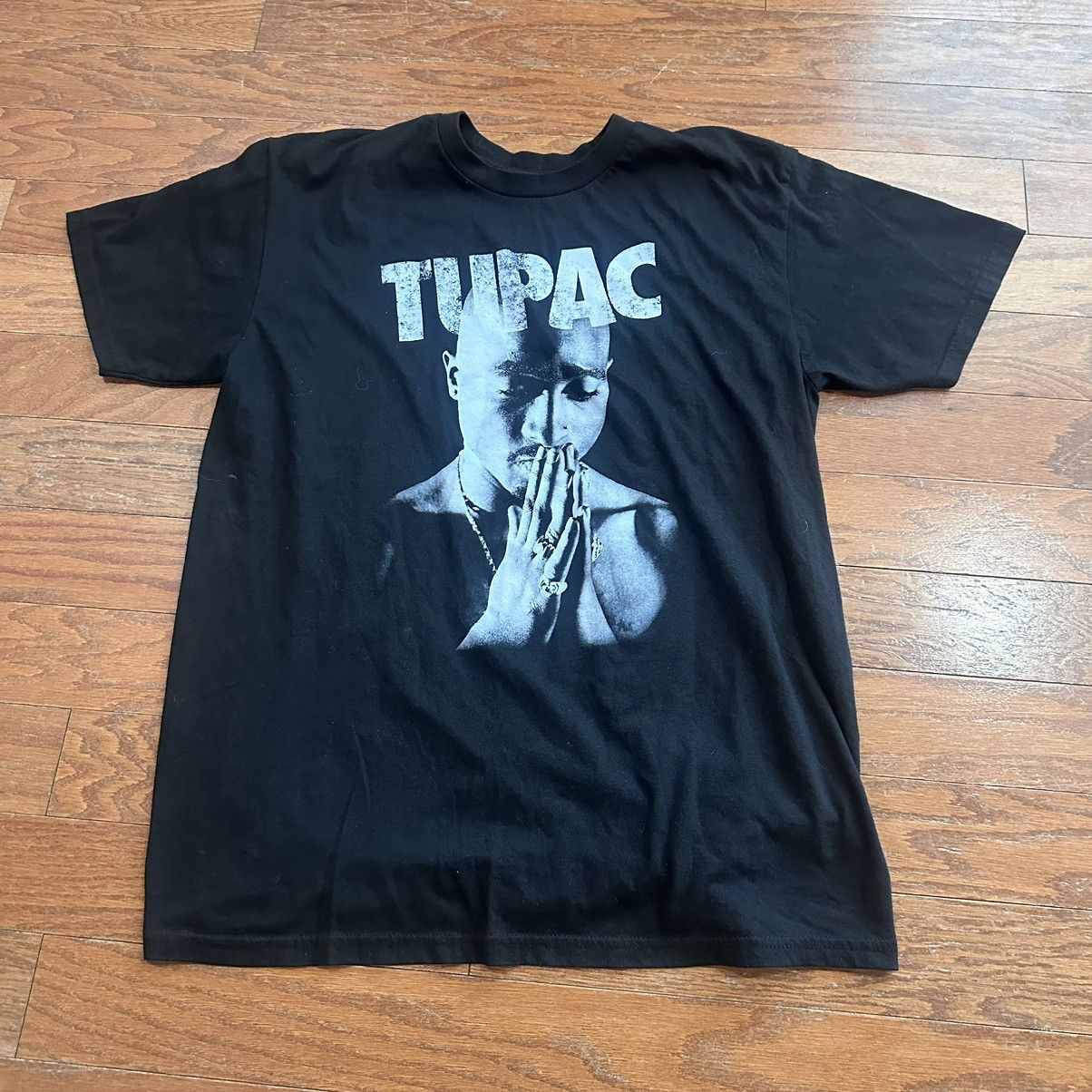 Vintage 2pac rap tee black tshirt sz large super soft Size US L / EU 52-54 / 3 - 1 Thumbnail