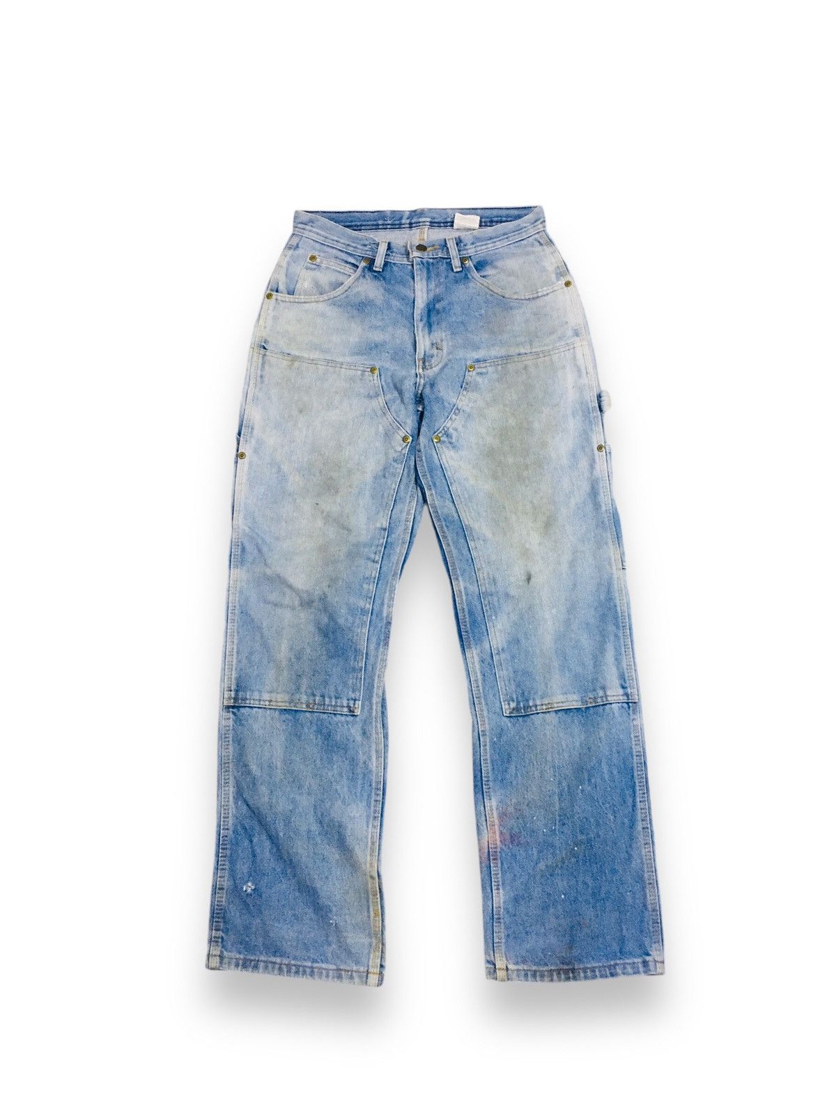 Other Key Carpenter Double Knee Dirty Distressed Jeans (17) Size US 30 / EU 46 - 1 Thumbnail