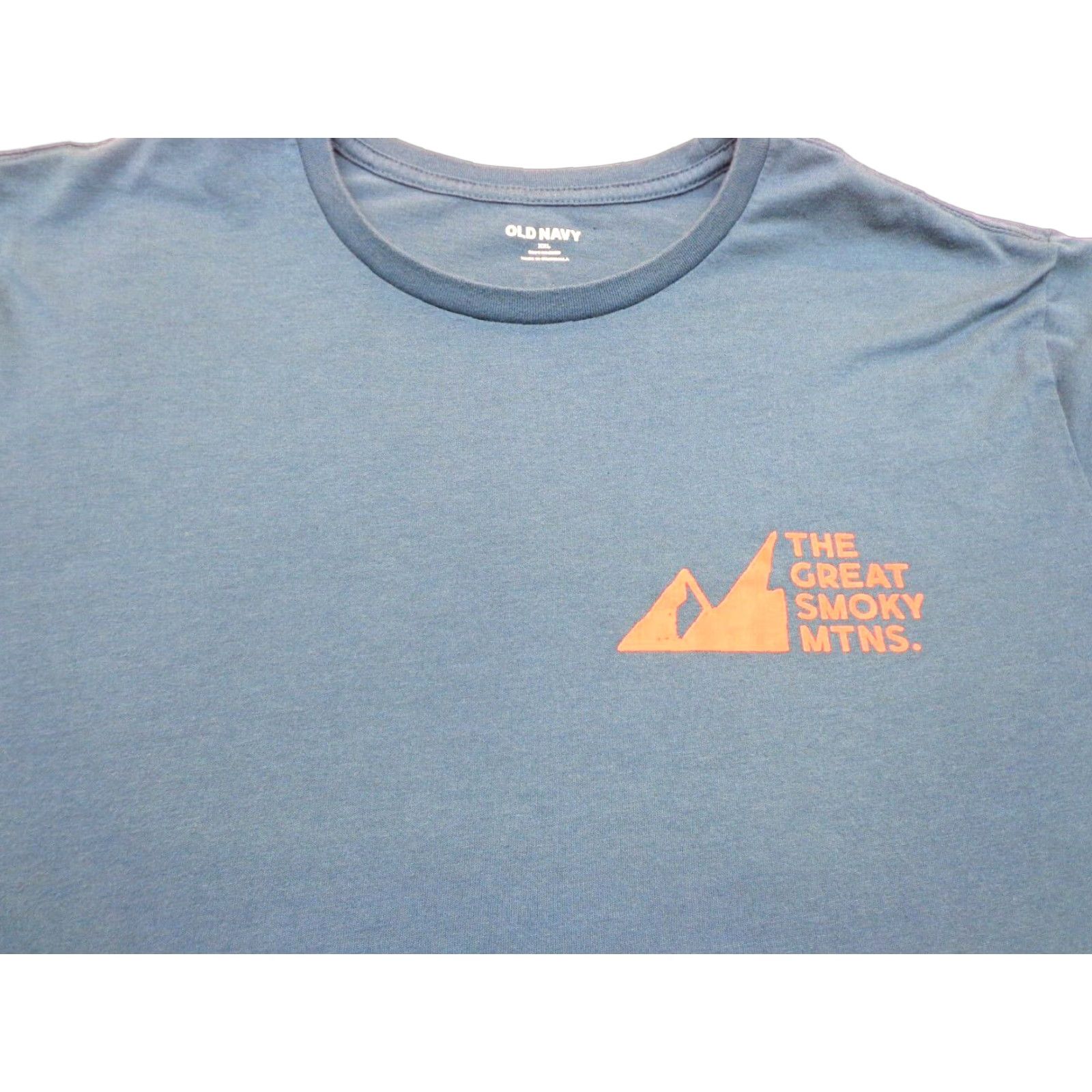 Old Navy Old Navy The Great Smoky Mountains T-Shirt Men 2XL Blue-Green Short Sleeve Nature Shirts Size US XXL / EU 58 / 5 - 1 Thumbnail