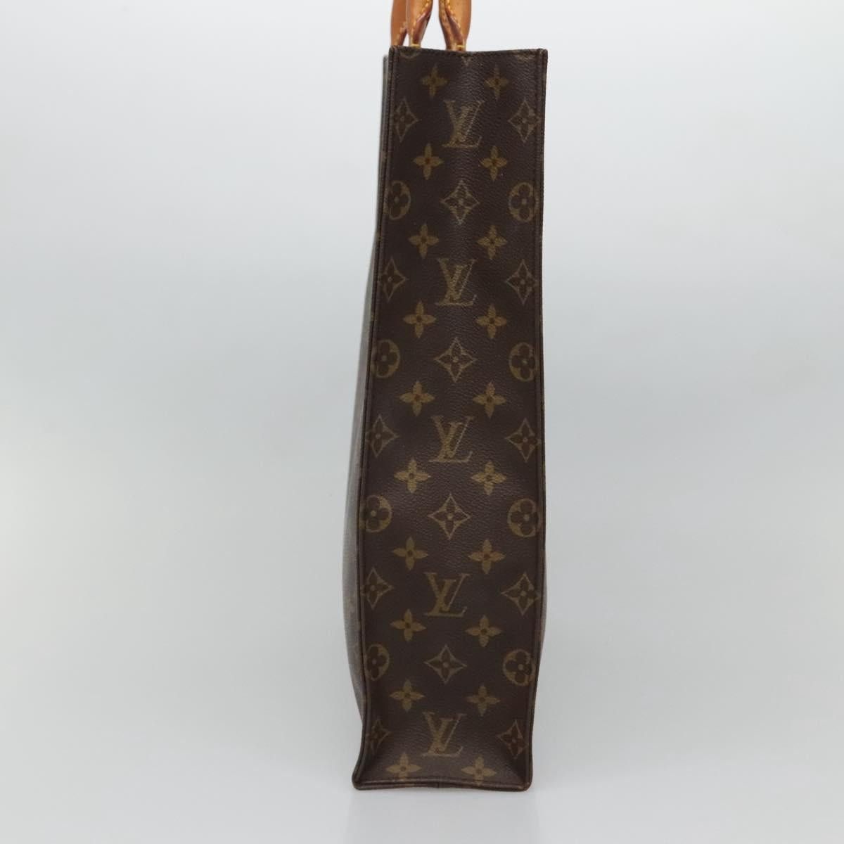 Louis Vuitton LOUIS VUITTON Monogram Sac Plat Hand Bag M51140 Size ONE SIZE - 3 Thumbnail