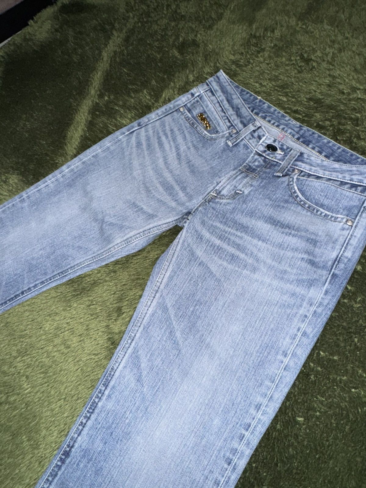 Lee [27] LEE Riders Women’s Made in Japan Vintage Washed Denim Size 27" / US 4 / IT 40 - 7 Thumbnail