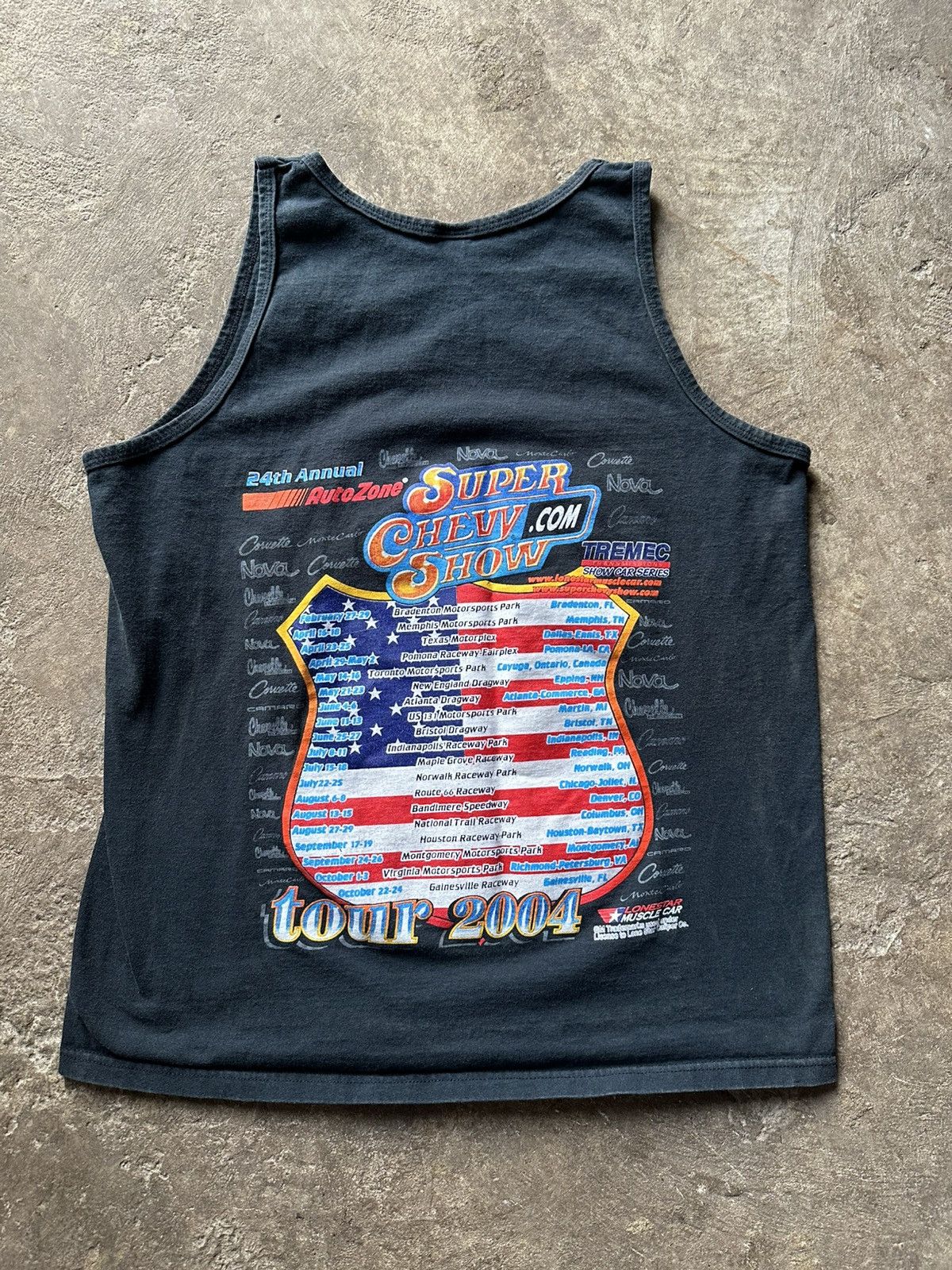 Anvil Chevy Show Tour 2004 Tank Top Size US L / EU 52-54 / 3 - 2 Thumbnail