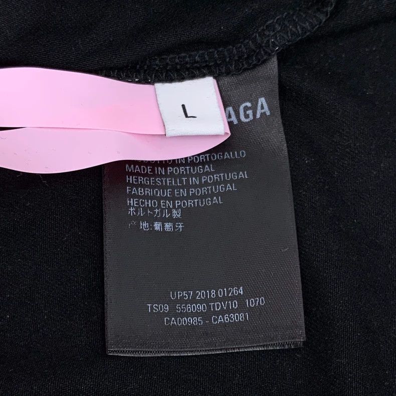 Balenciaga Balenciaga Black logo stretch line crew neck long-sleeve s Size US L / EU 52-54 / 3 - 6 Thumbnail