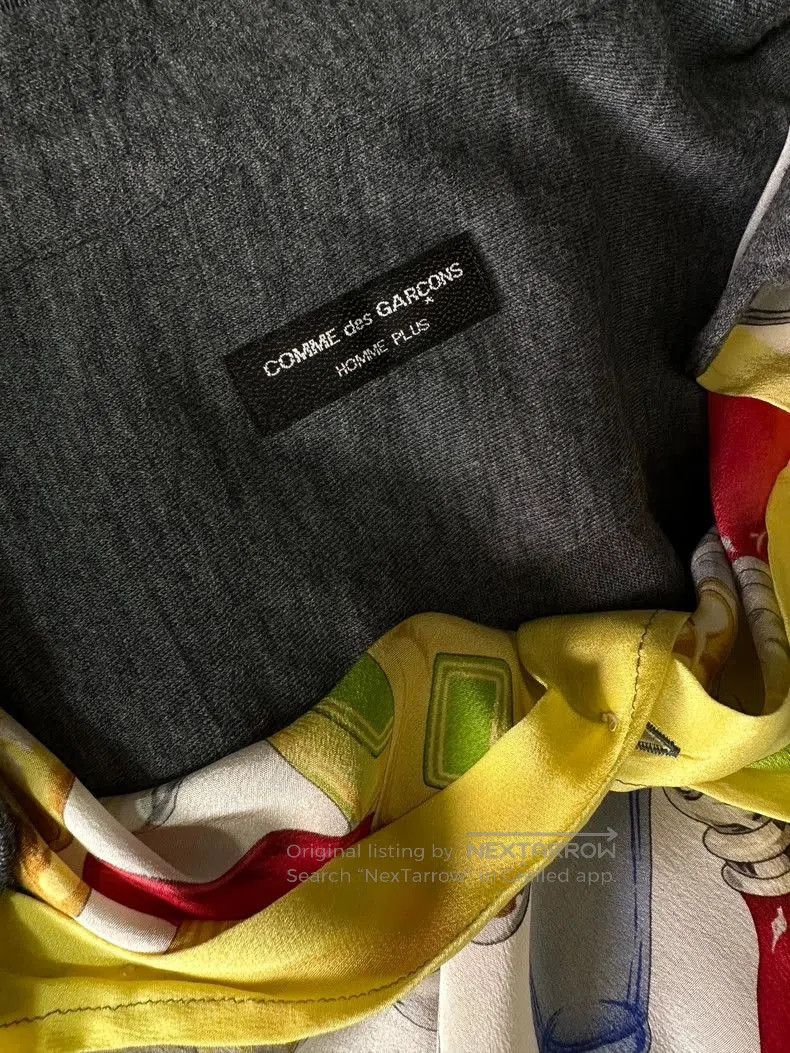 Comme des Garcons Comme des Garçons 99AW Hermès Silk Shirt. Size US XS / EU 42 / 0 - 4 Thumbnail