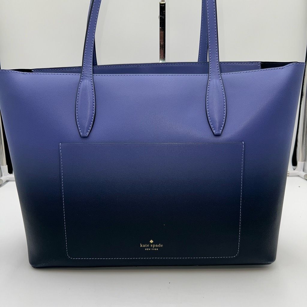 Kate Spade Kate Spade Large Adel Tote Bag and Long Wallet Set in Nightcap Purple Ombré Size ONE SIZE - 10 Thumbnail
