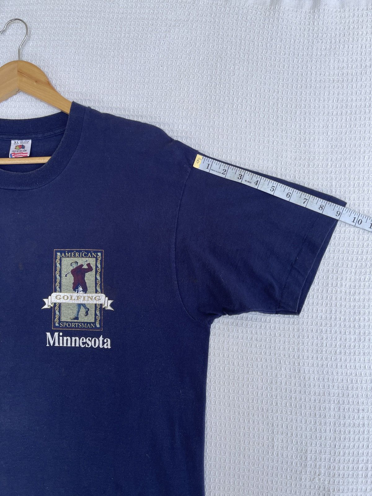 Vintage LastDrop🔥Rare🔥Vintage 90s American Sportsman Golfing T-Shirt Size US XL / EU 56 / 4 - 13 Thumbnail