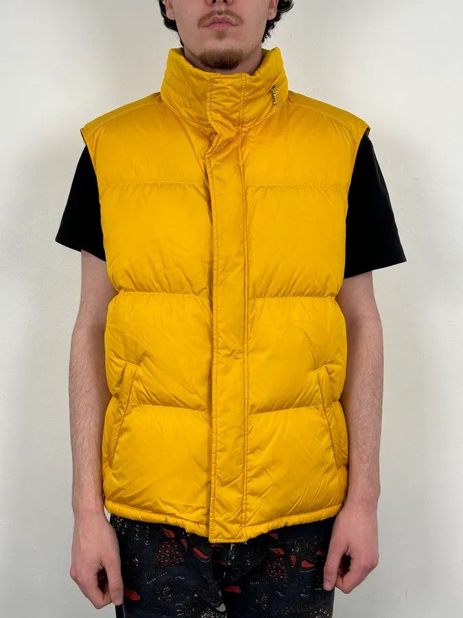 Prada 2000s Prada Yellow Down Quilted Puffer Vest Size US L / EU 52-54 / 3 - 2 Thumbnail