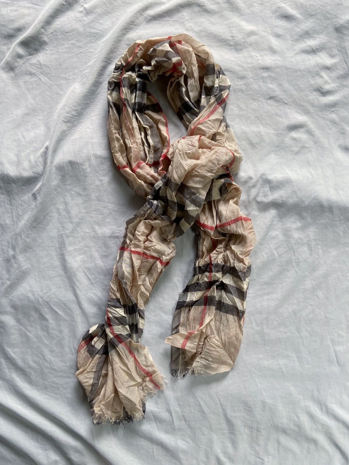 Burberry BURBERRY NOVA CHECK WOOL SCARF Size ONE SIZE - 5 Thumbnail