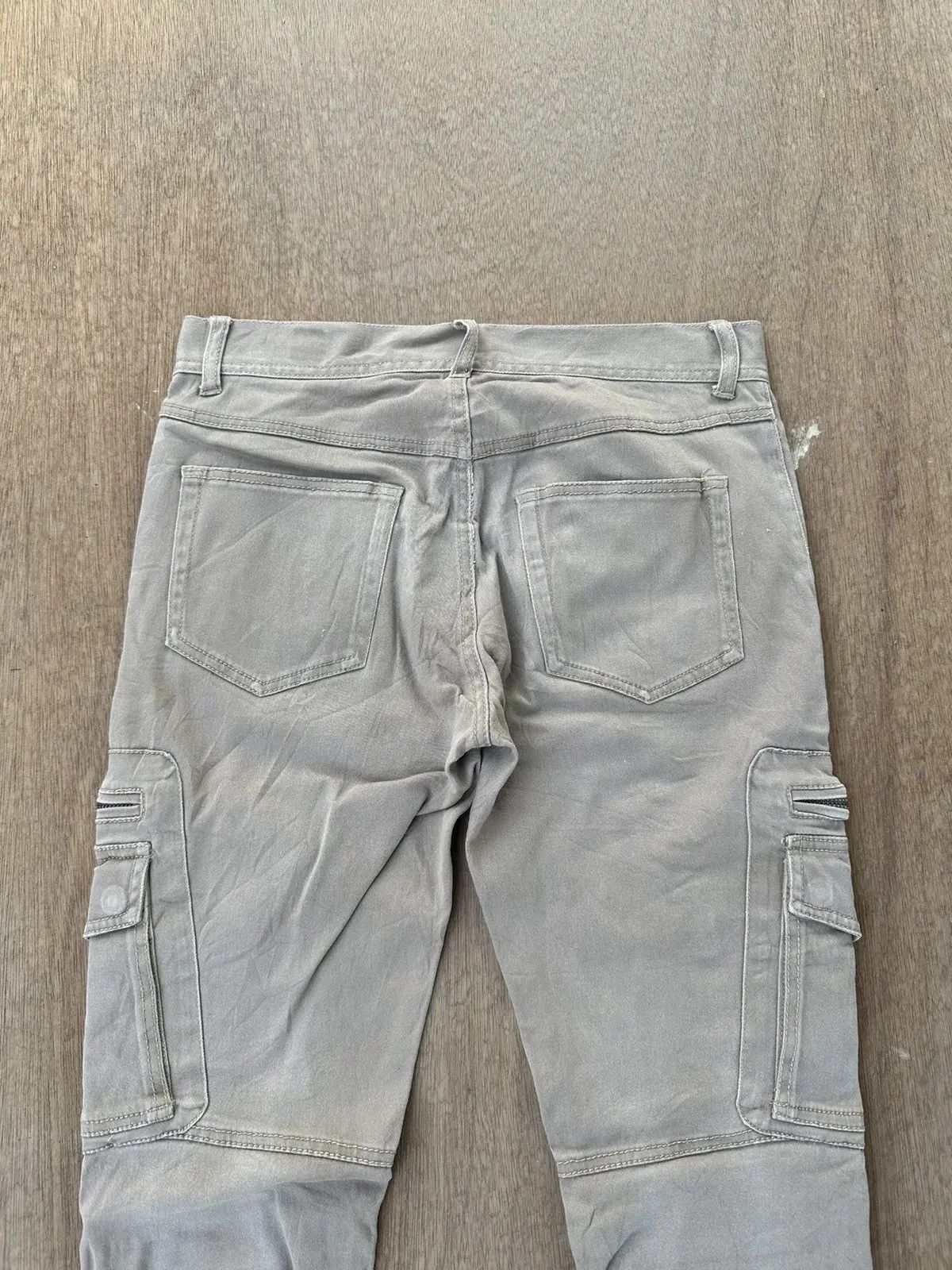 semanticdesign W29 L31🔥SEMATIC DESIGN MULTIPOCKET BONDAGE PUNK CARGO PANTS Size US 29 - 13 Thumbnail