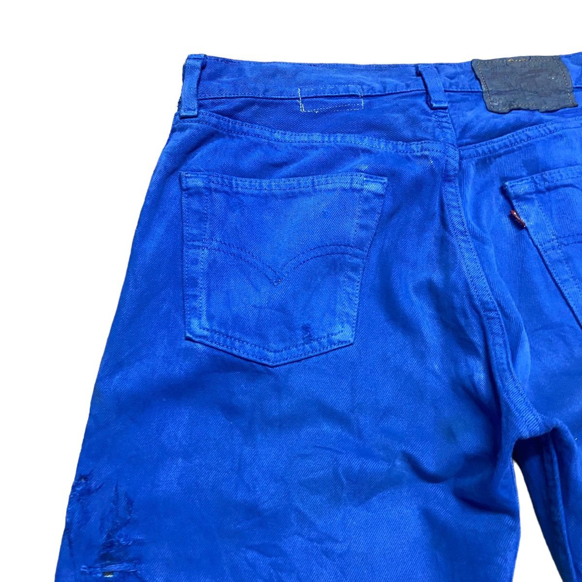 Needles Levis Sample Rebuild Lace Sidetape Jeans Royal Blue Size US 32 / EU 48 - 11 Thumbnail
