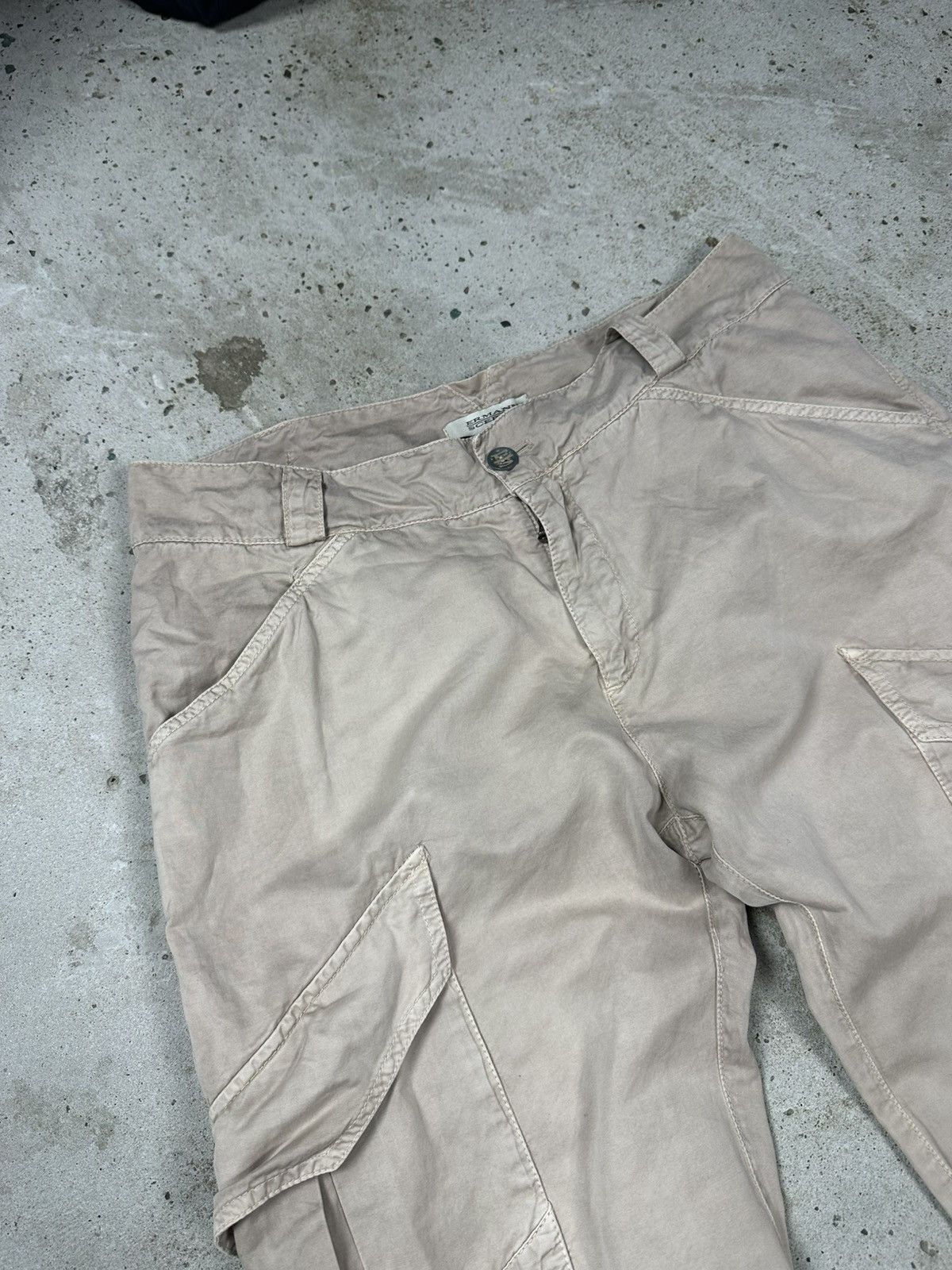 Ermanno Scervino Ermanno Scervino Beige Cargo Multipocket Pants Size US 32 / EU 48 - 7 Thumbnail