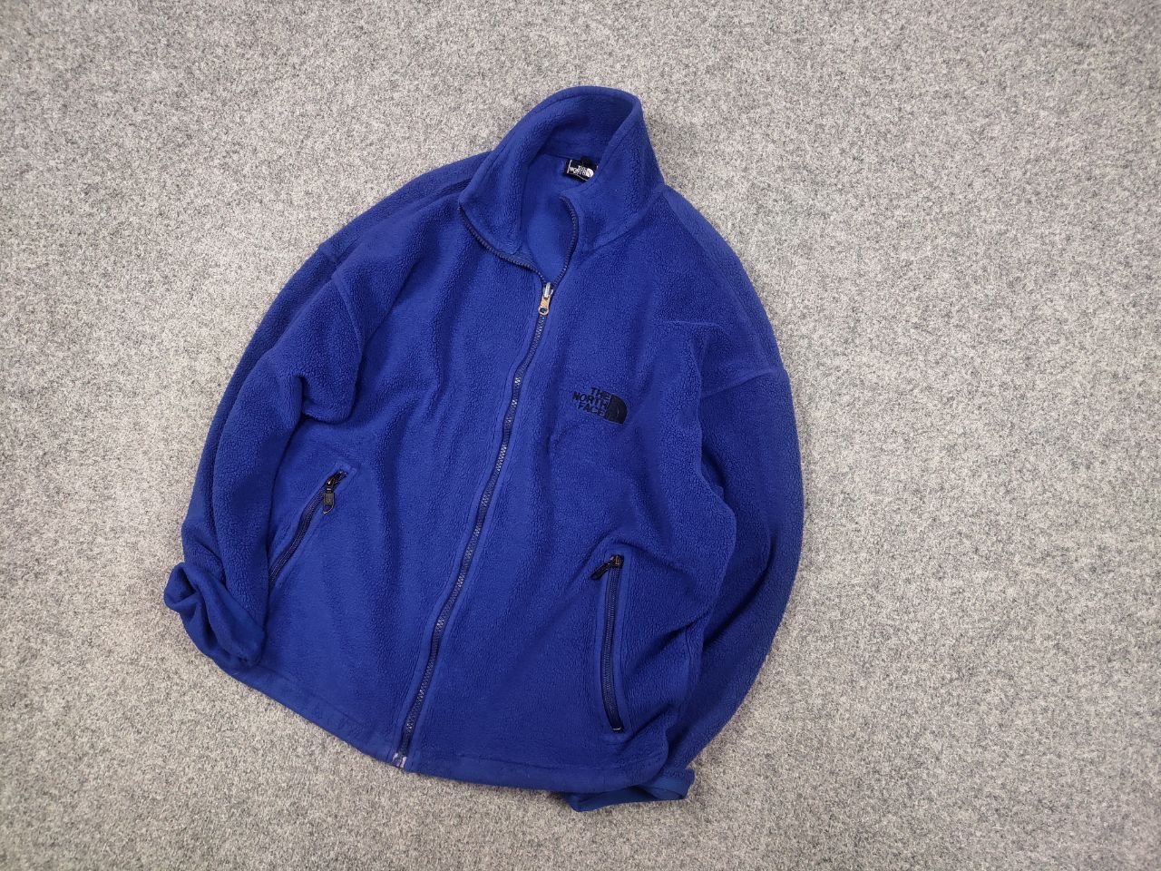 The North Face Vintage 90's The North Face Genezis Fleece Zip Blue Jacket Size US M / EU 48-50 / 2 - 3 Thumbnail