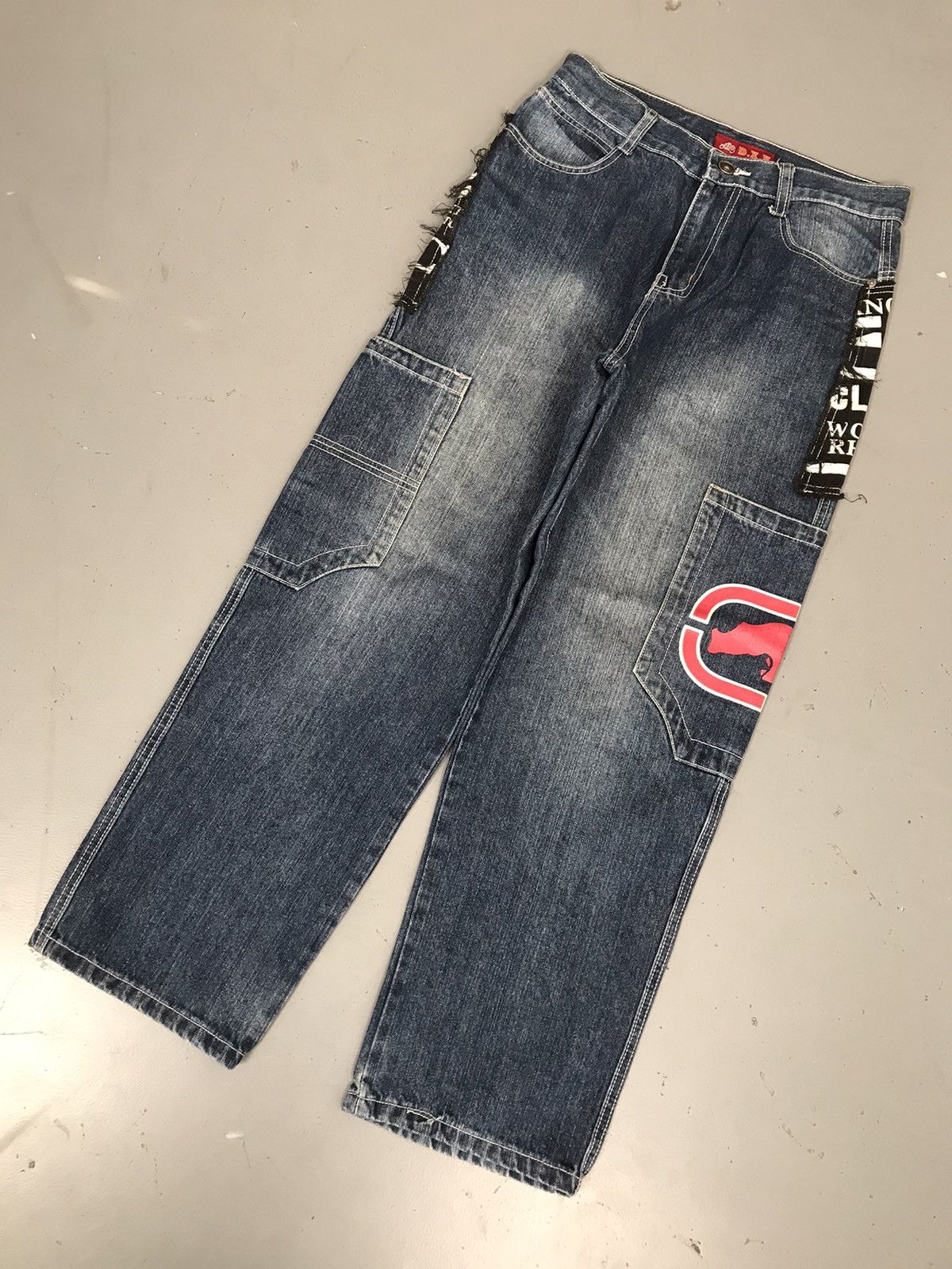 Ecko Unltd. × Vintage Y2K Style Duyingke Denim Size US 32 / EU 48 - 4 Thumbnail